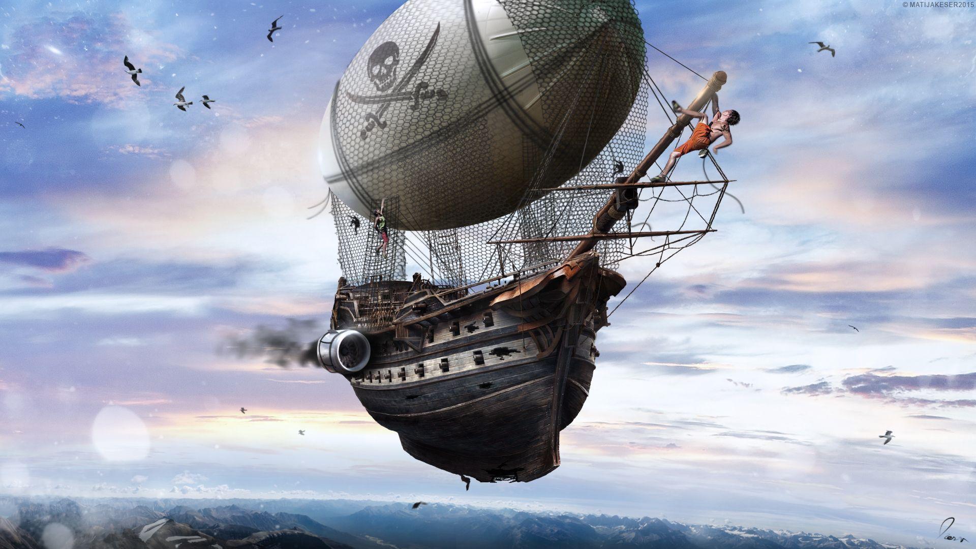 1920x1080 Airship Wallpaper. Airship Wallpaper, Steampunk Airship Wallpaper and Dieselpunk Airship Wallpaper