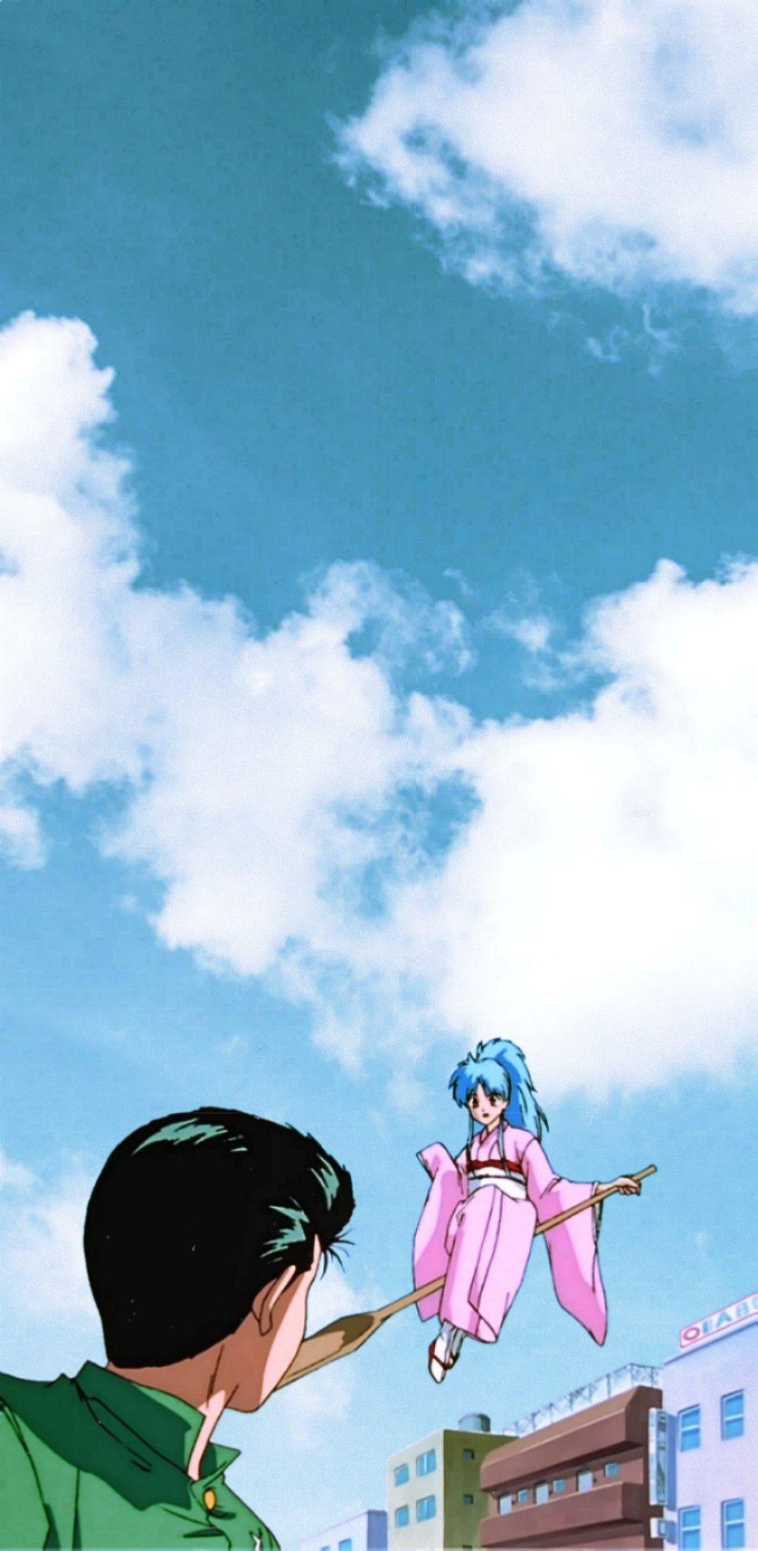1080x2211 Yu Yu Hakusho & Botan. Anime wallpaper, Anime, Yu yu hakusho anime