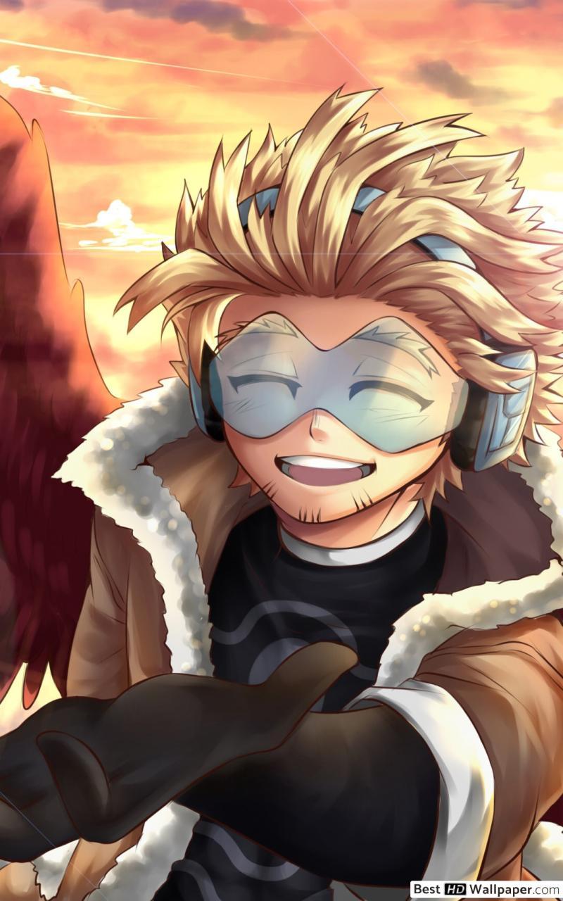 800x1280 My Hero Academia Hawks Wallpaper
