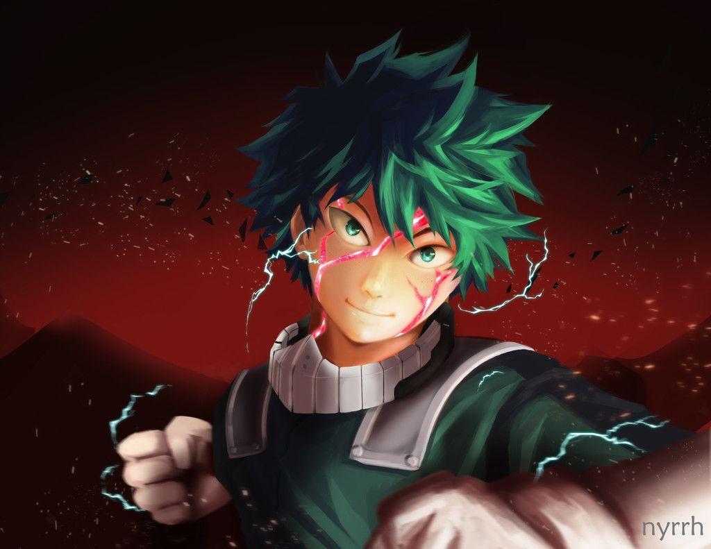 1024x791 Green Anime Wallpaper My Hero Academia Wallpaper HD