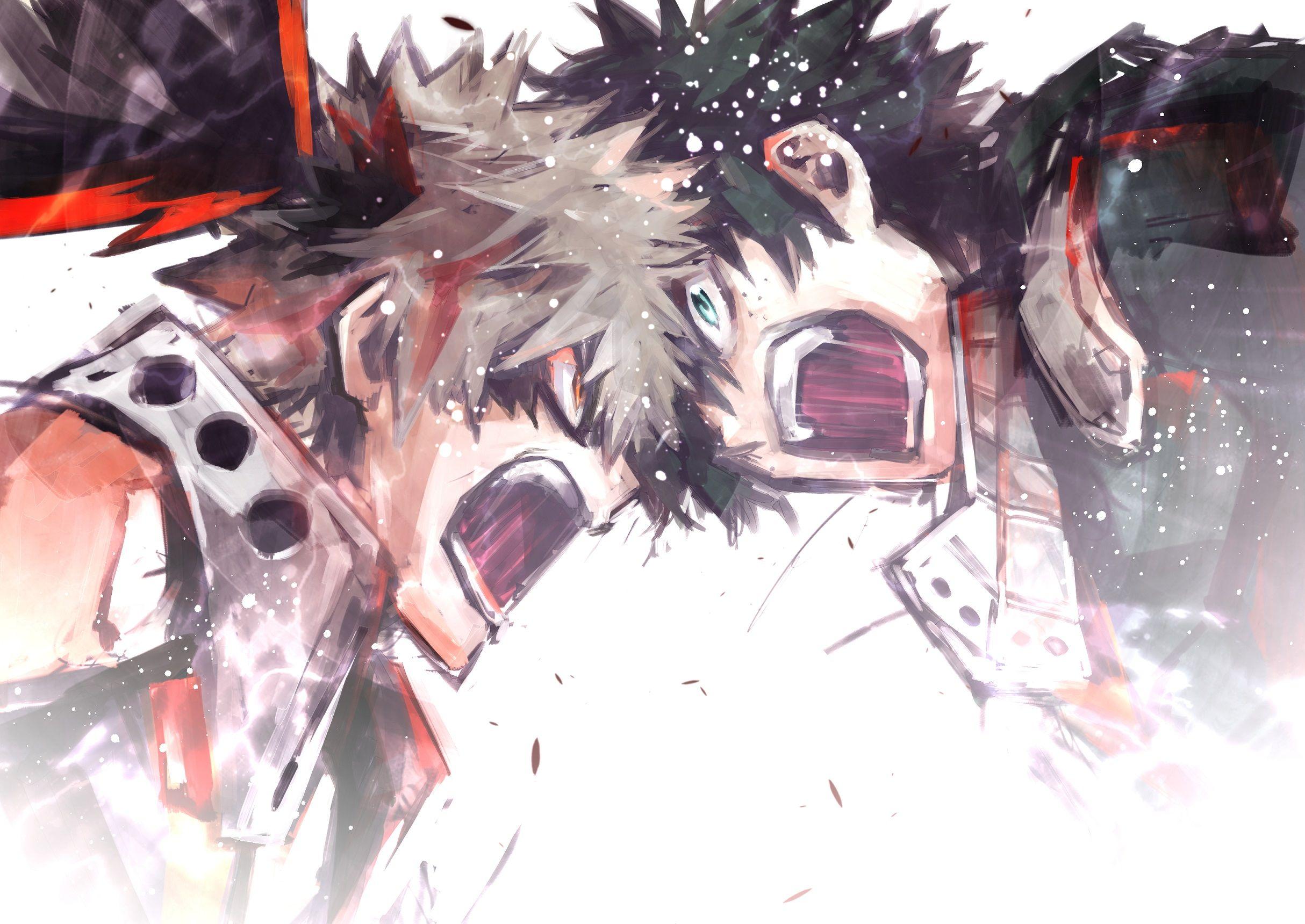 2428x1720 Anime, Katsuki Bakugou, Izuku Midoriya, Boku no Hero Academia, Green Hair, Boy, Green Eyes, My Hero Academia wallpaper. Anime. Tokkoro.com Amazing HD Wallpaper