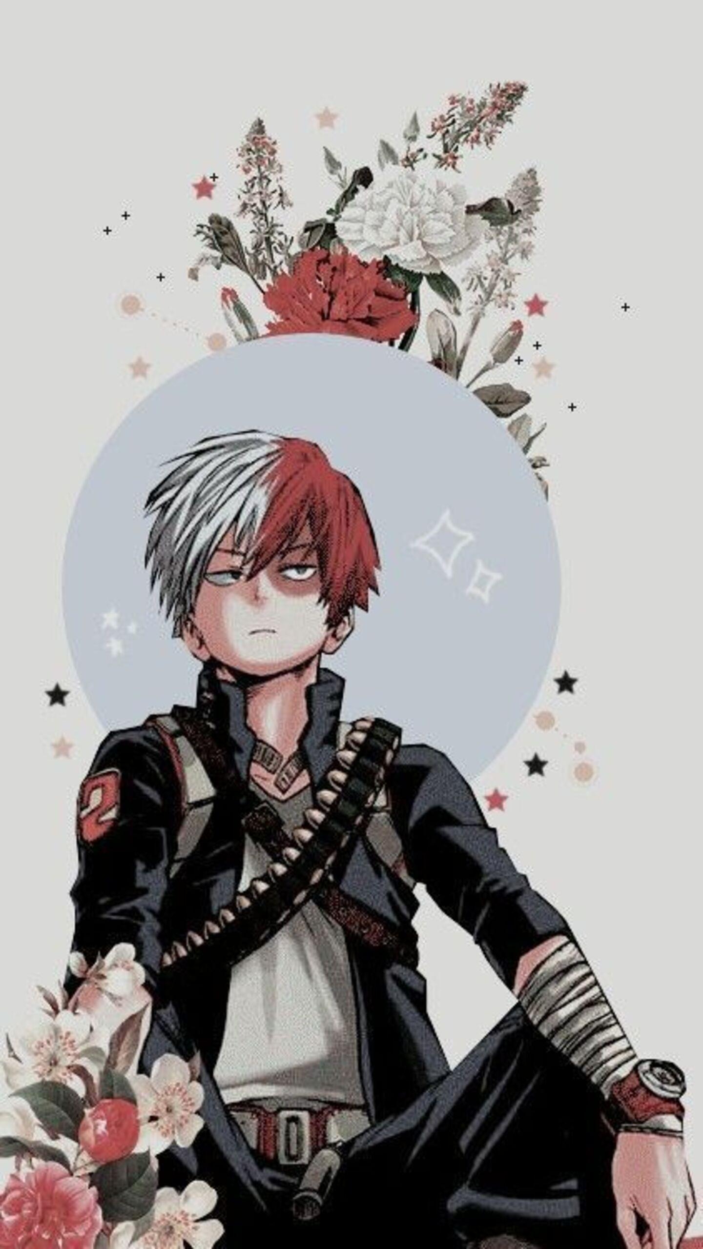 1440x2560 Todoroki Lockscreens Free HD Wallpaper