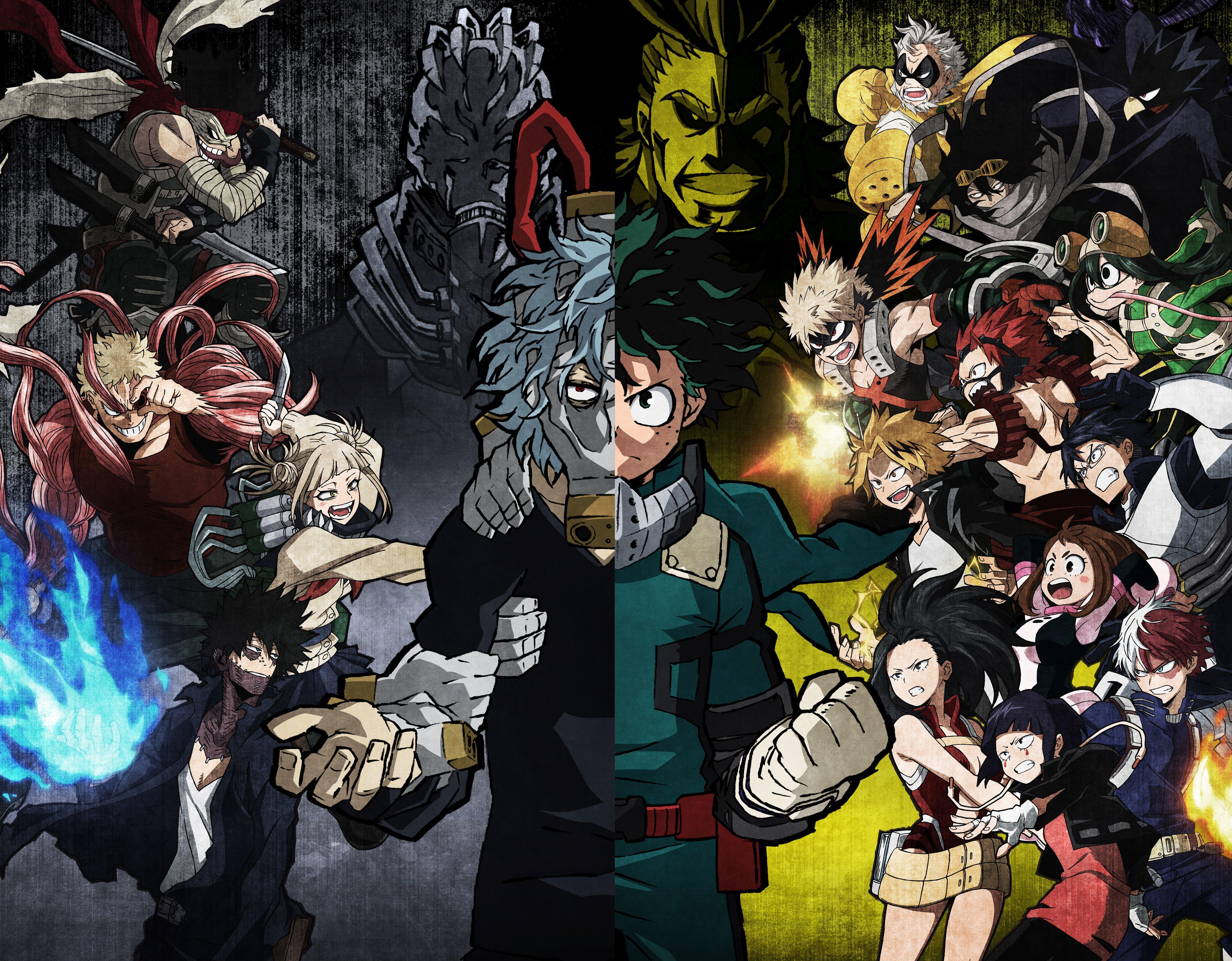 5787x4516 Shoto Todoroki HD wallpaper, background