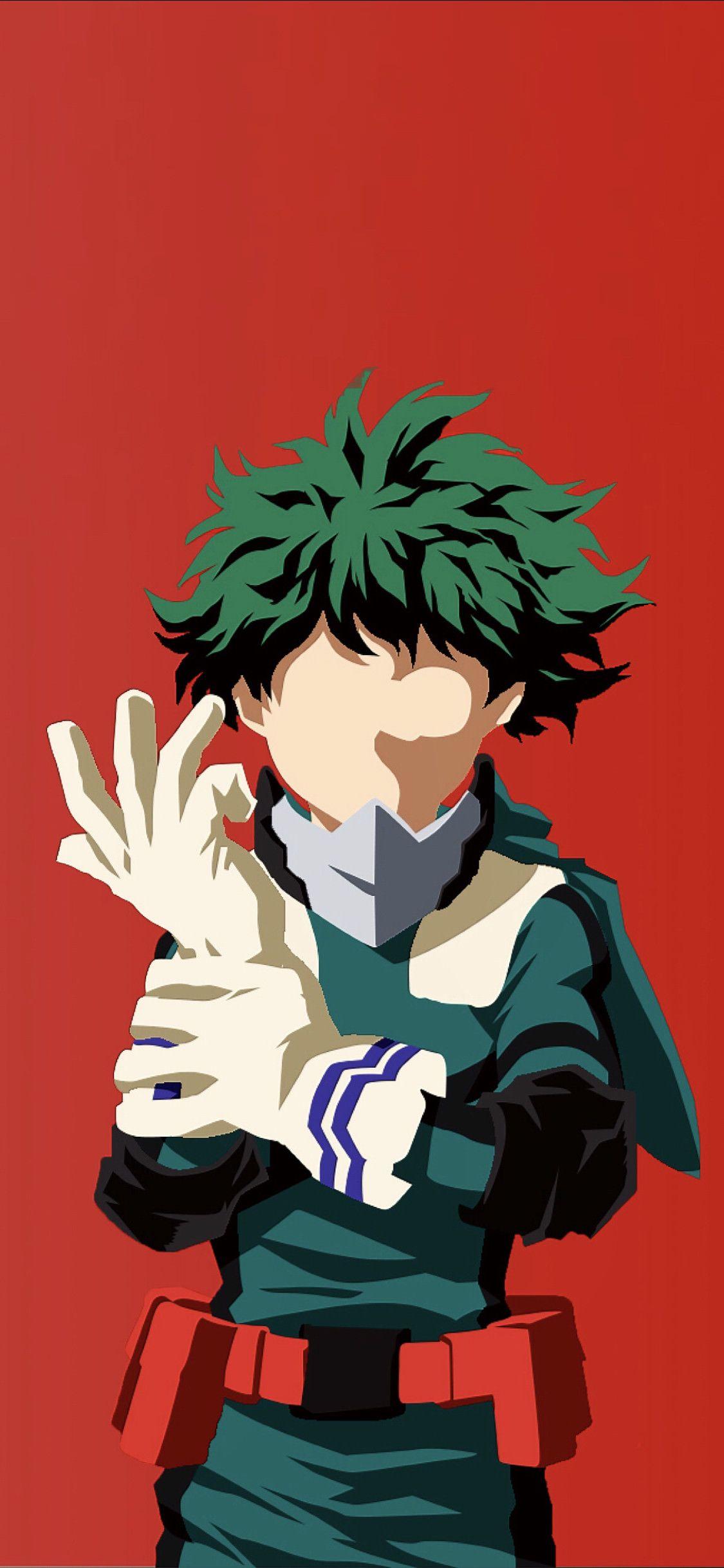 1125x2436 Deku Wallpaper