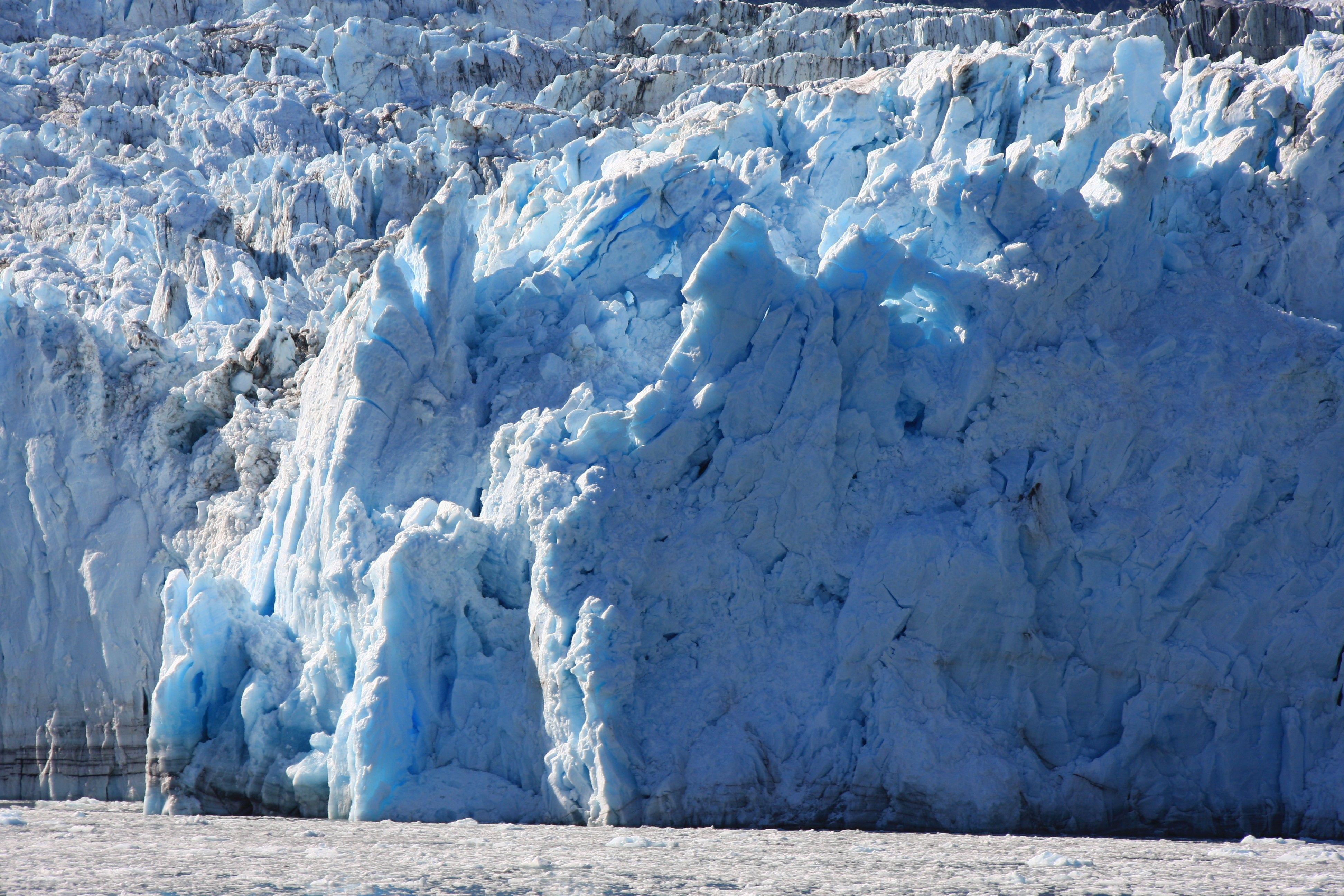 3888x2592 Nature: Glacier Calving Ice Winter Snow Desktop Wallpaper Abstract