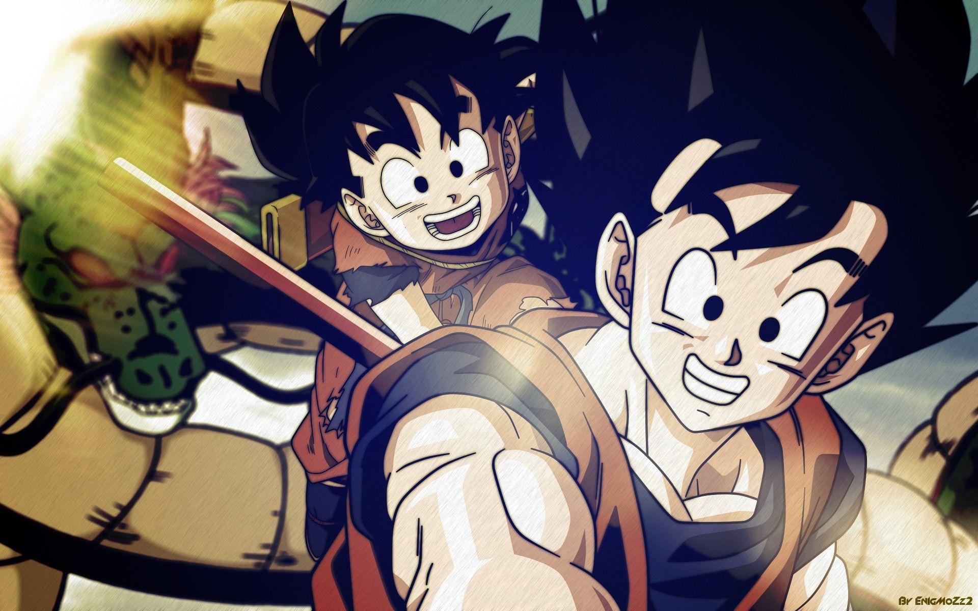 1920x1200 Top Free Background Picture Of Dragon Ball Z Goku And Gohan