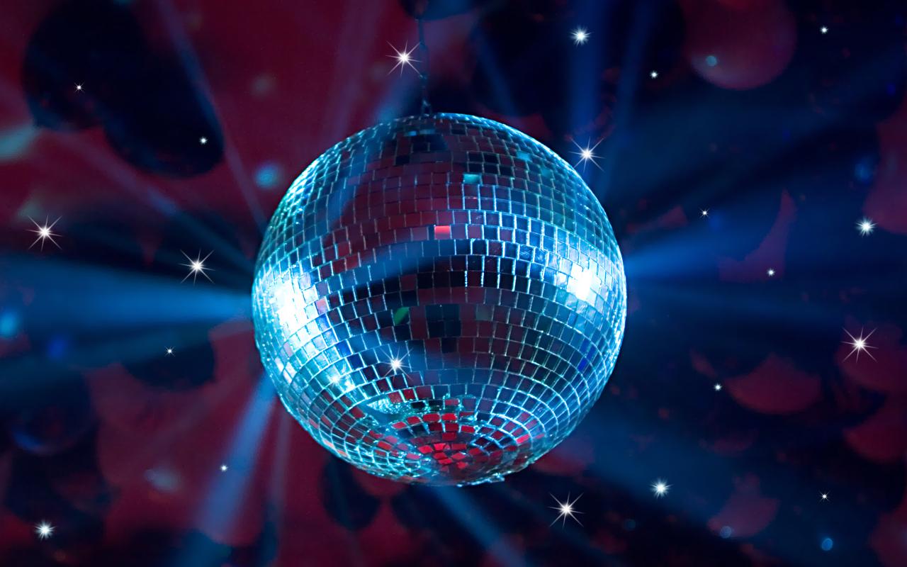 1280x800 Free Live Disco Ball Wallpaper
