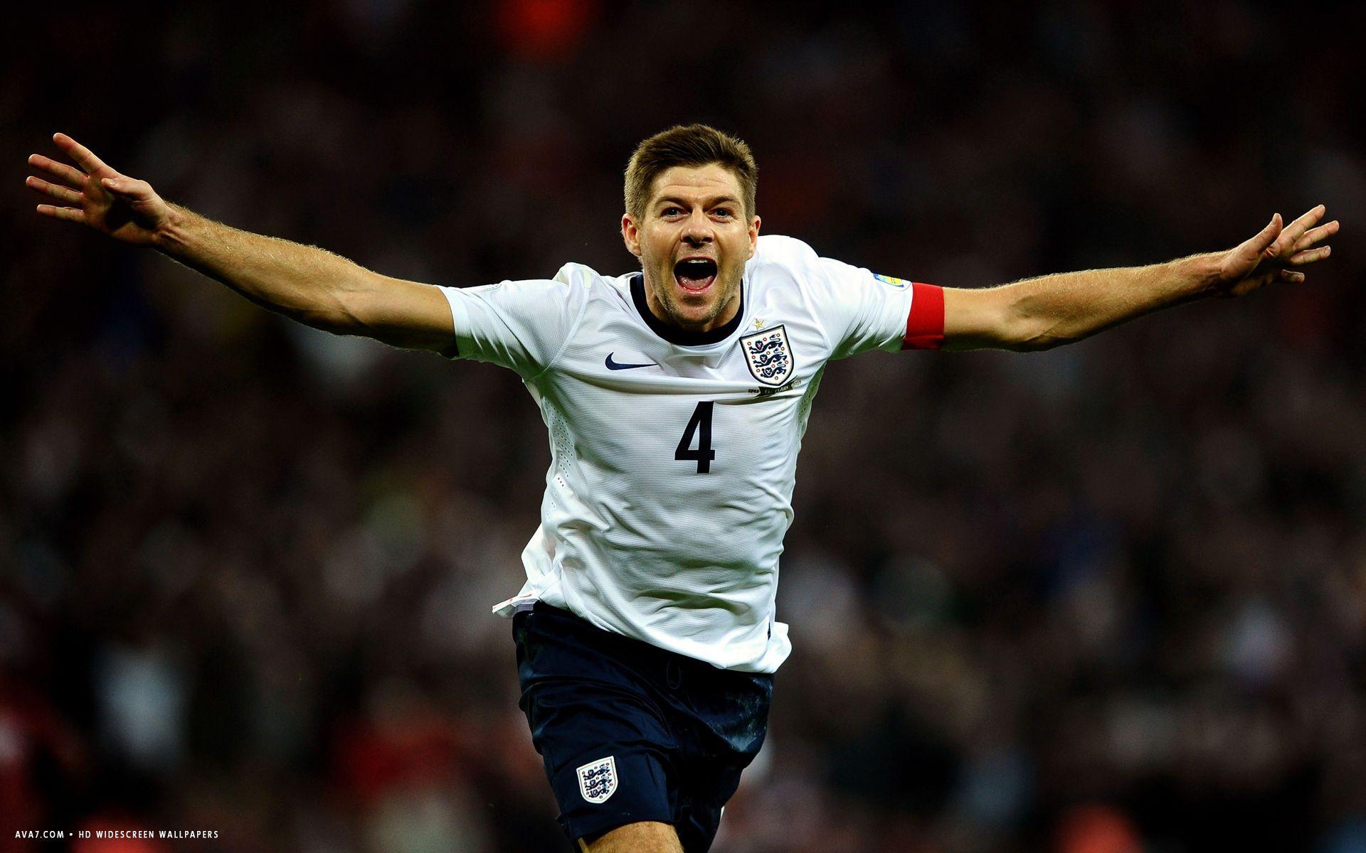 1920x1200 steven gerrard football player HD widescreen wallpaper / football players background