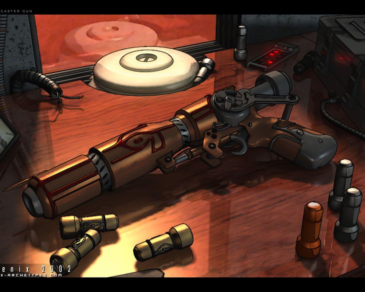 1280x1024 Caster Gun Wallpaper and Background Imagex1024