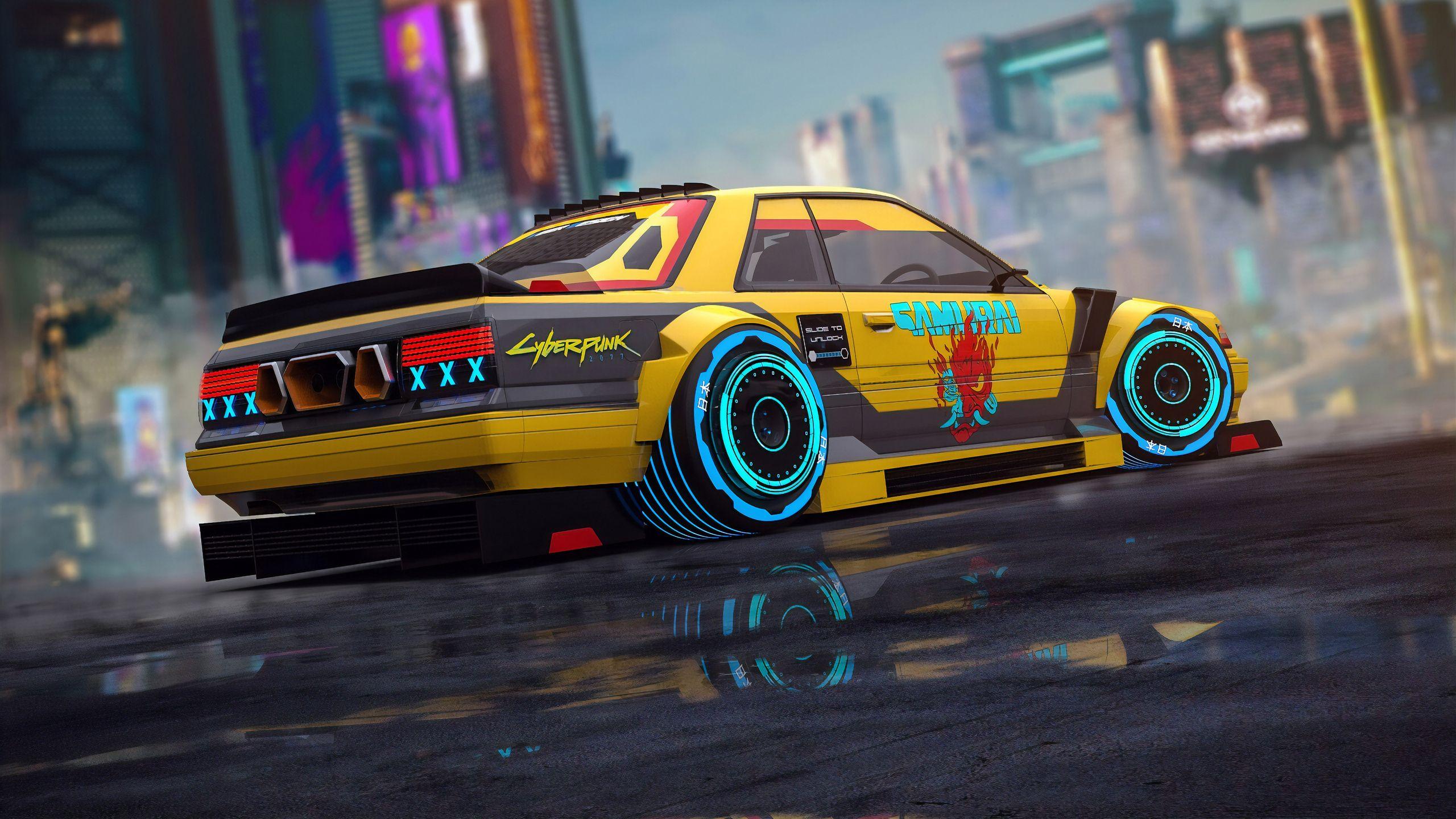 2560x1440 Cyberpunk Car Art 4k 1440P Resolution HD 4k Wallpaper, Image, Background, Photo and Picture