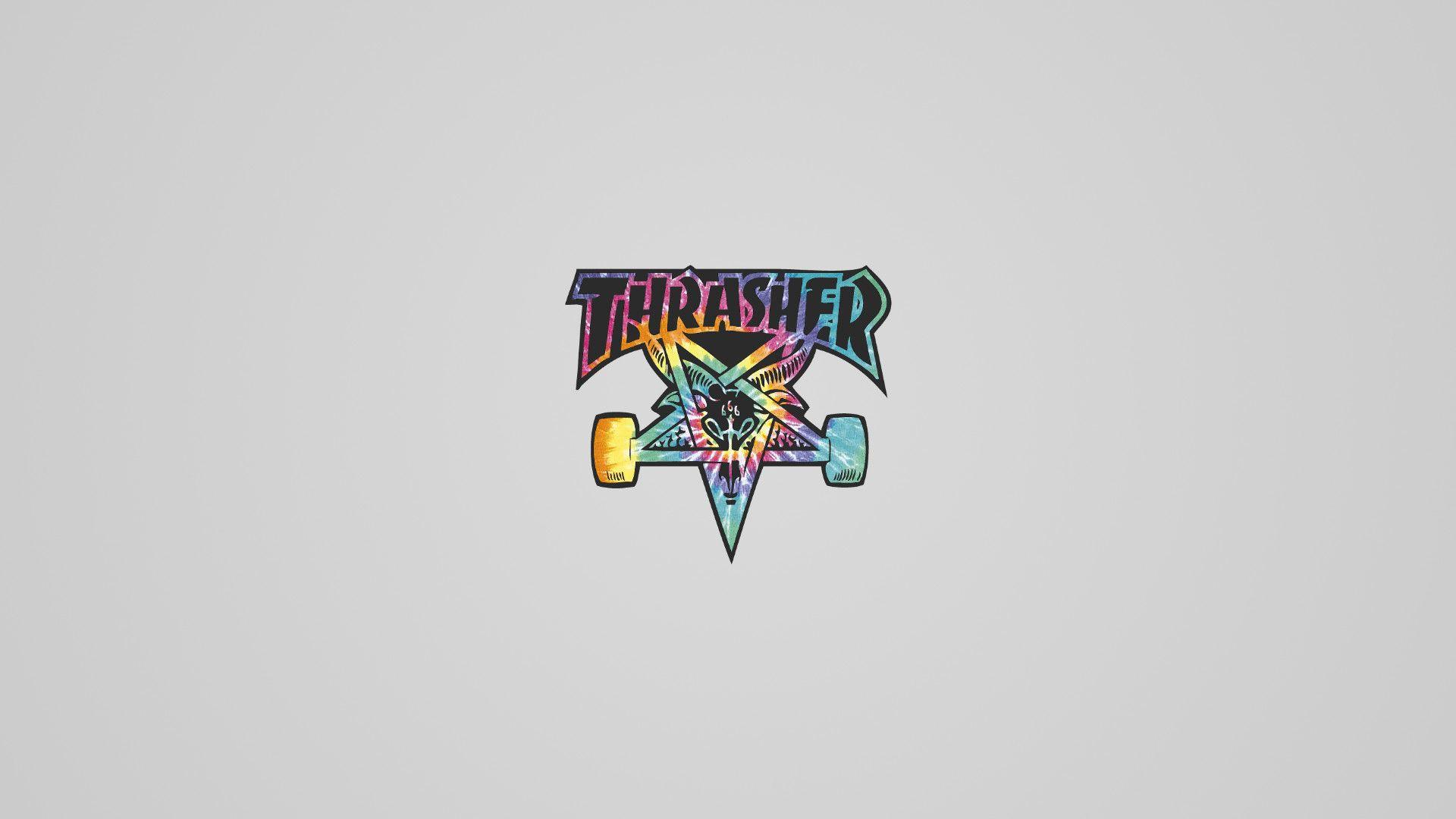 1920x1080 Thrasher Logo Wallpaper background picture