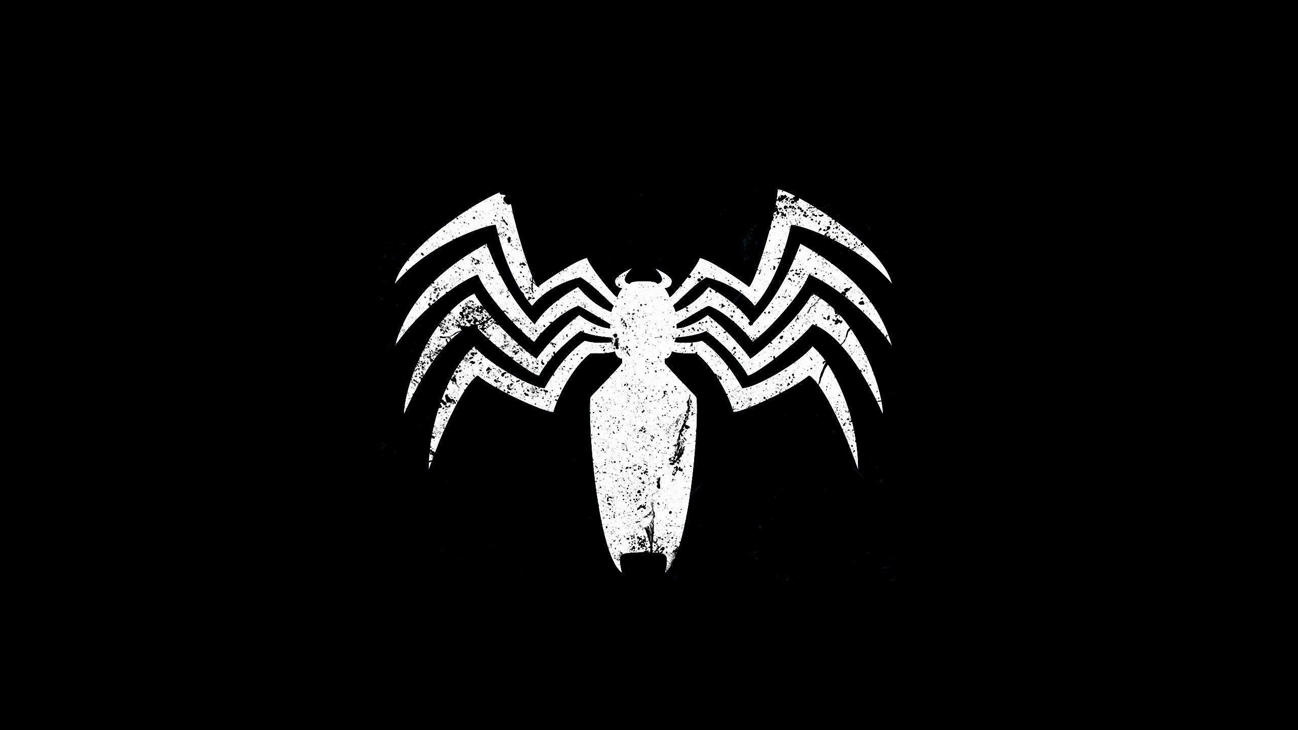 Black and White Venom Wallpapers - Top Free Black and White Venom ...