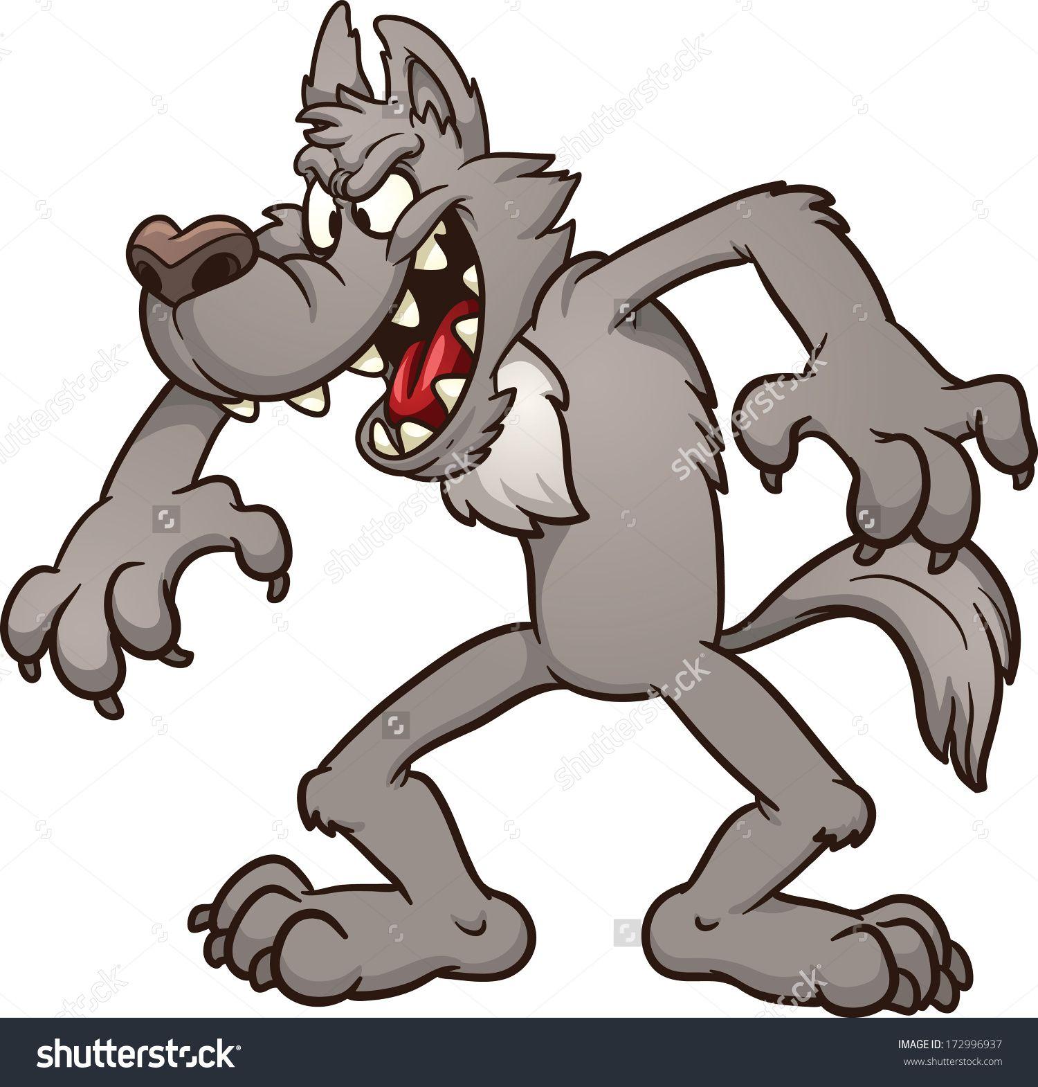 1500x1570 Stock Vector Big Bad Cartoon Wolf Vector Clip Art Illustration With Simple Gradients All In A Single Layer 15. Cartoon Wolf, Big Bad Wolf, Bad Wolf