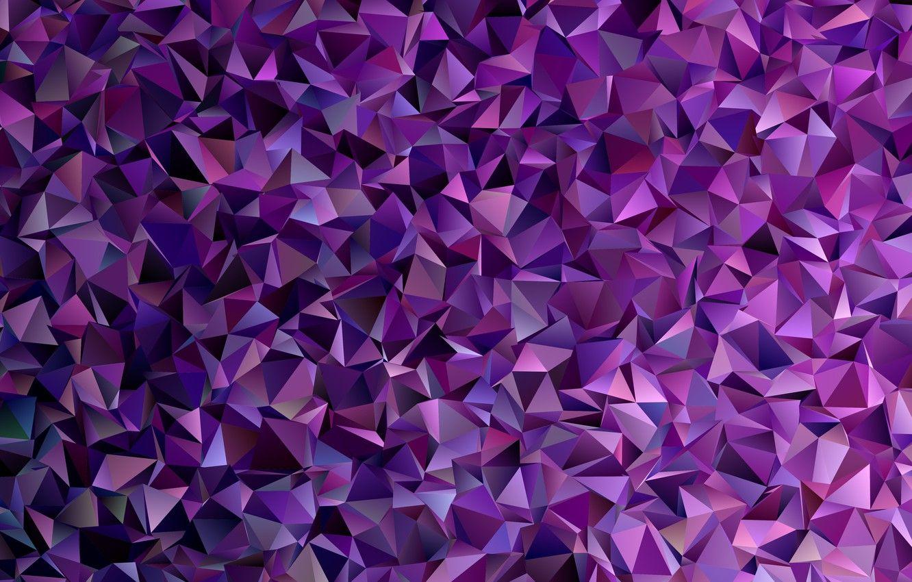 1332x850 Wallpaper purple, abstraction, background, graphics, gradient, geometry image for desktop, section абстракции