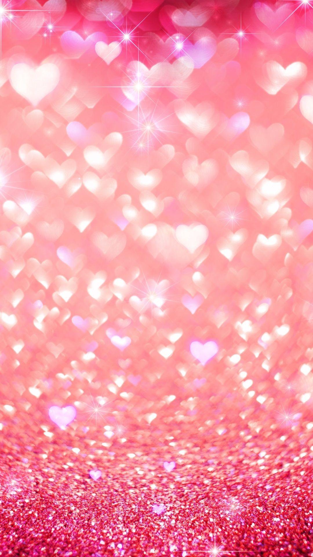 1080x1920 Glitter Pink And Silver Wallpaper Mobile. Pink glitter wallpaper, Pink wallpaper iphone, Pink iphone