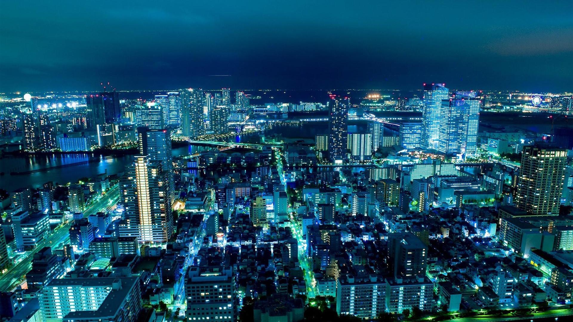 1920x1080 Free download Japan tokyo city lights cityscapes wallpaper 78605 [1920x1080] for your Desktop, Mobile & Tablet. Explore Japan Cityscape Wallpaper. Futuristic Cityscape Wallpaper HD, New York Cityscape Wallpaper, Cityscape Wallpaper for Walls