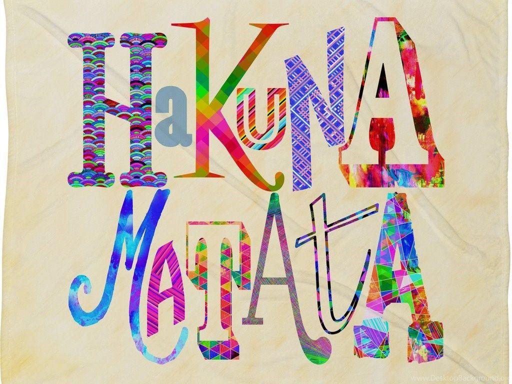 1024x768 High Quality Hakuna Matata Wallpaper Desktop Background