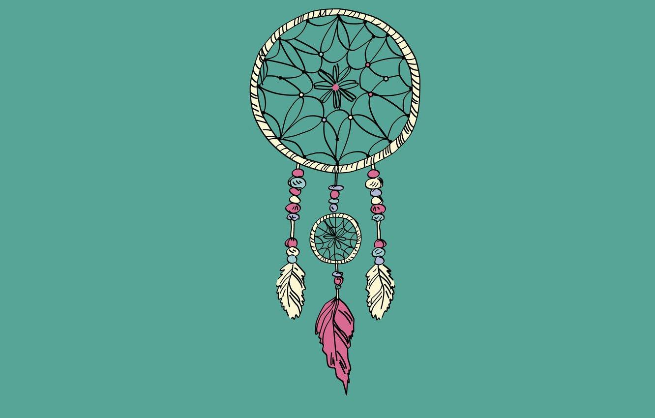 1332x850 Wallpaper mesh, round, minimalism, Dreamcatcher, dreamcatcher image for desktop, section минимализм