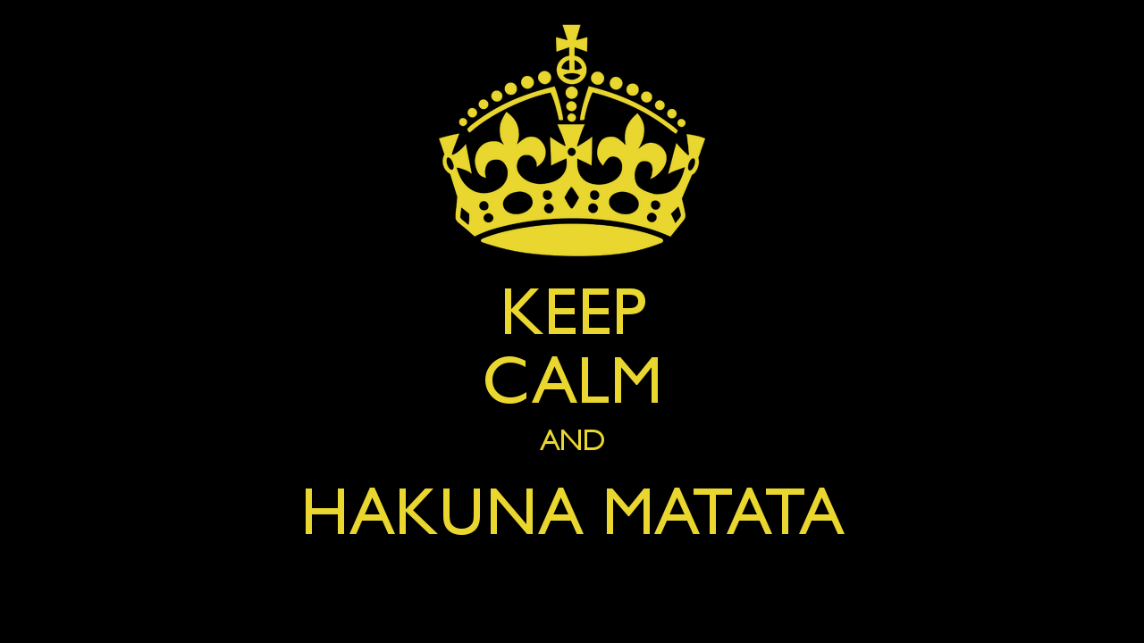 1280x720 Hakuna Matata Wallpaper
