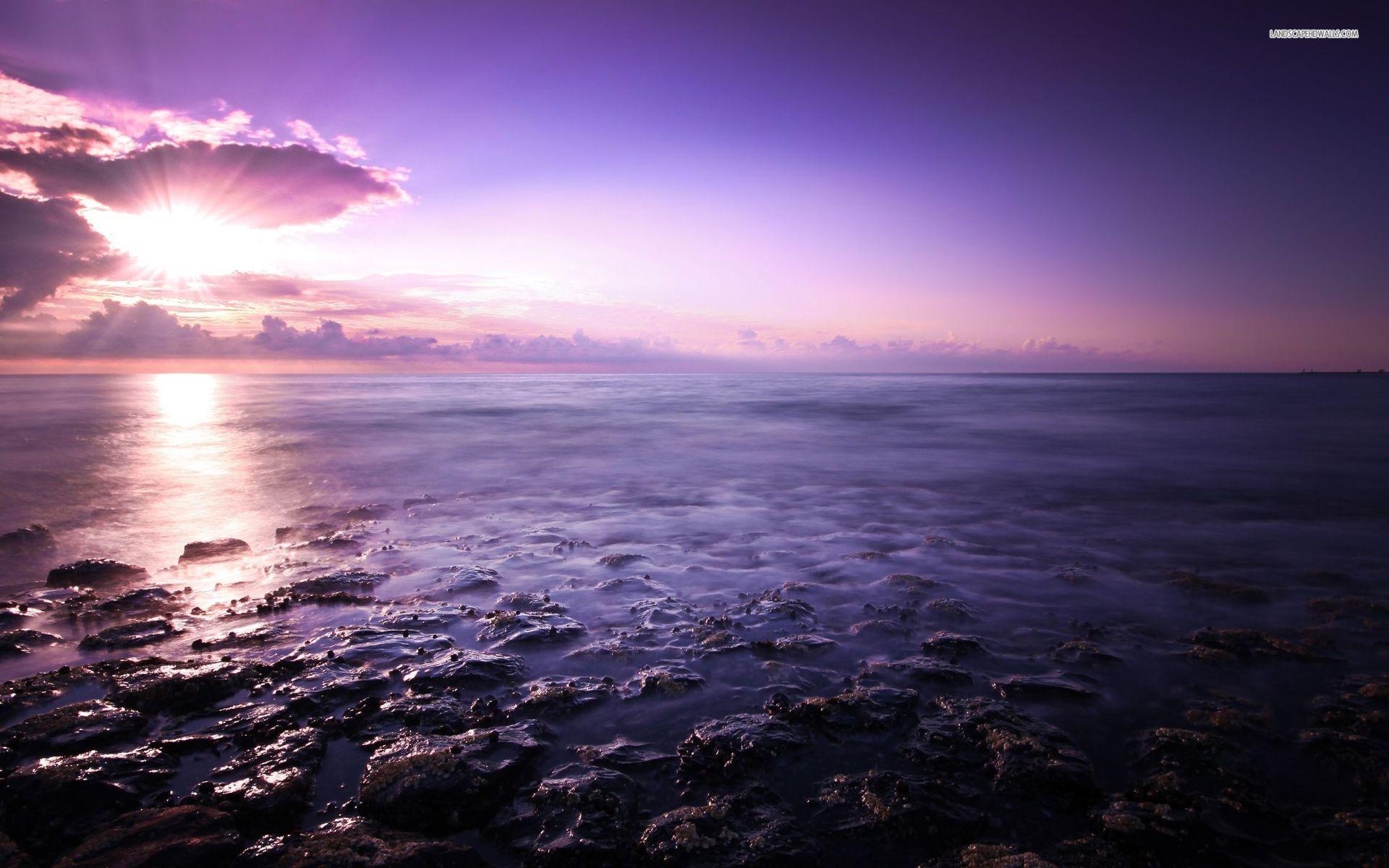 1920x1200 purple ocean
