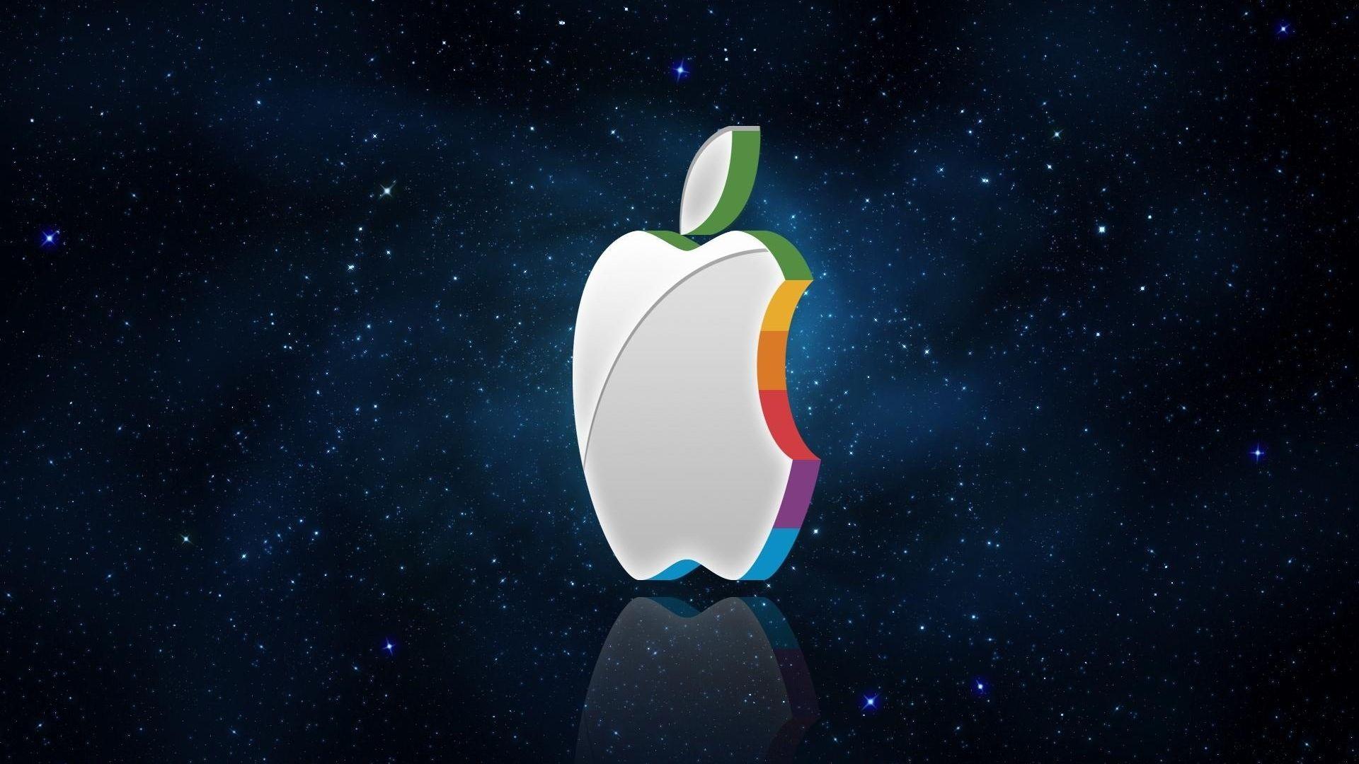 1920x1080 HD Macbook Air Logo Wallpaper