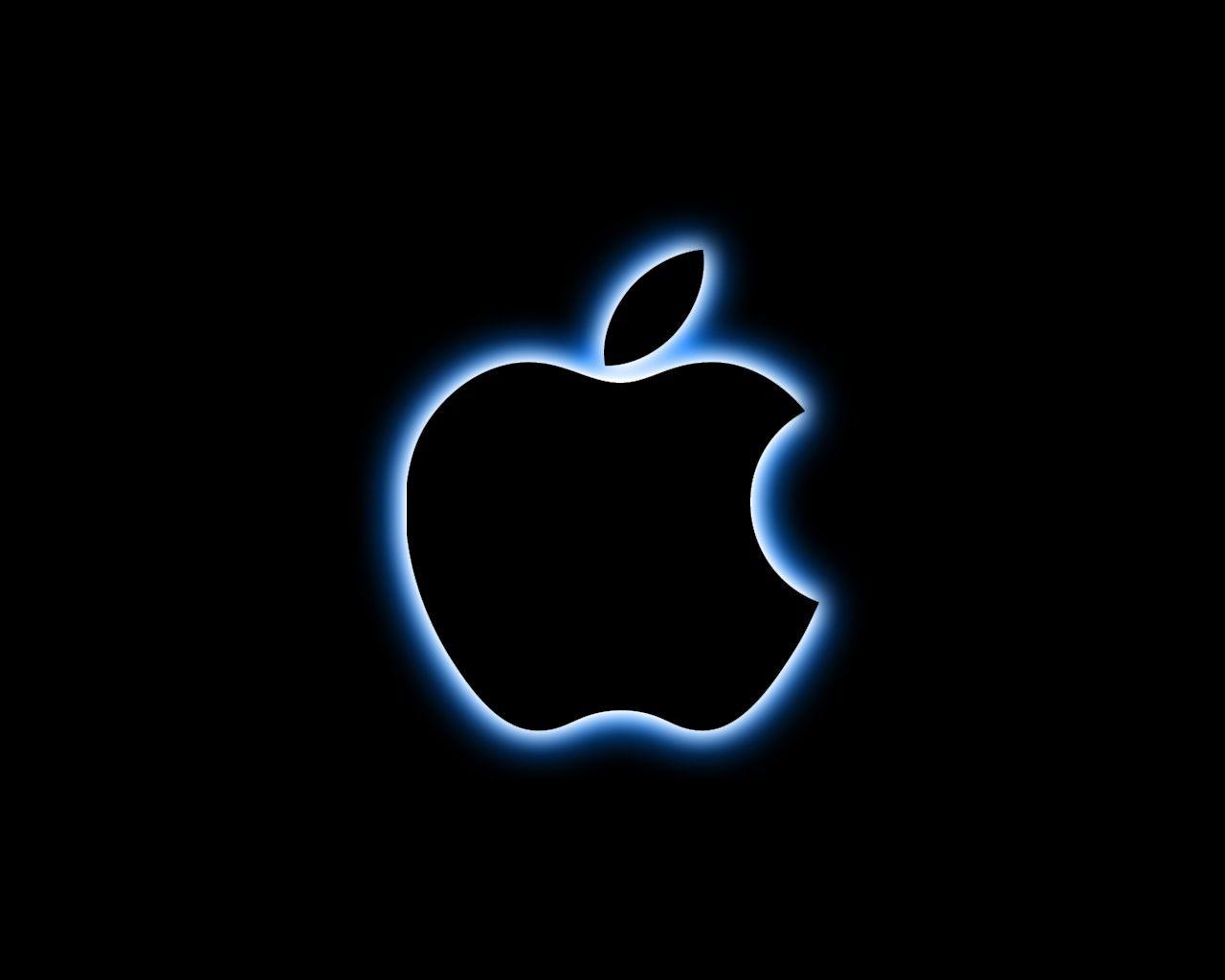 1280x1024 Apple Logo Bitmap .