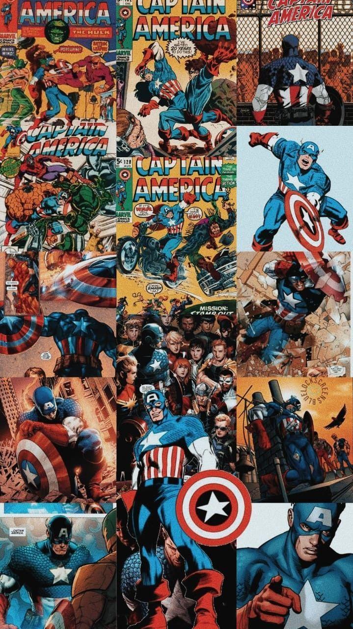 719x1280 Aesthetic Wallpaper. Papel de parede do capitão américa, Animações marvel, Wallpaper criativos