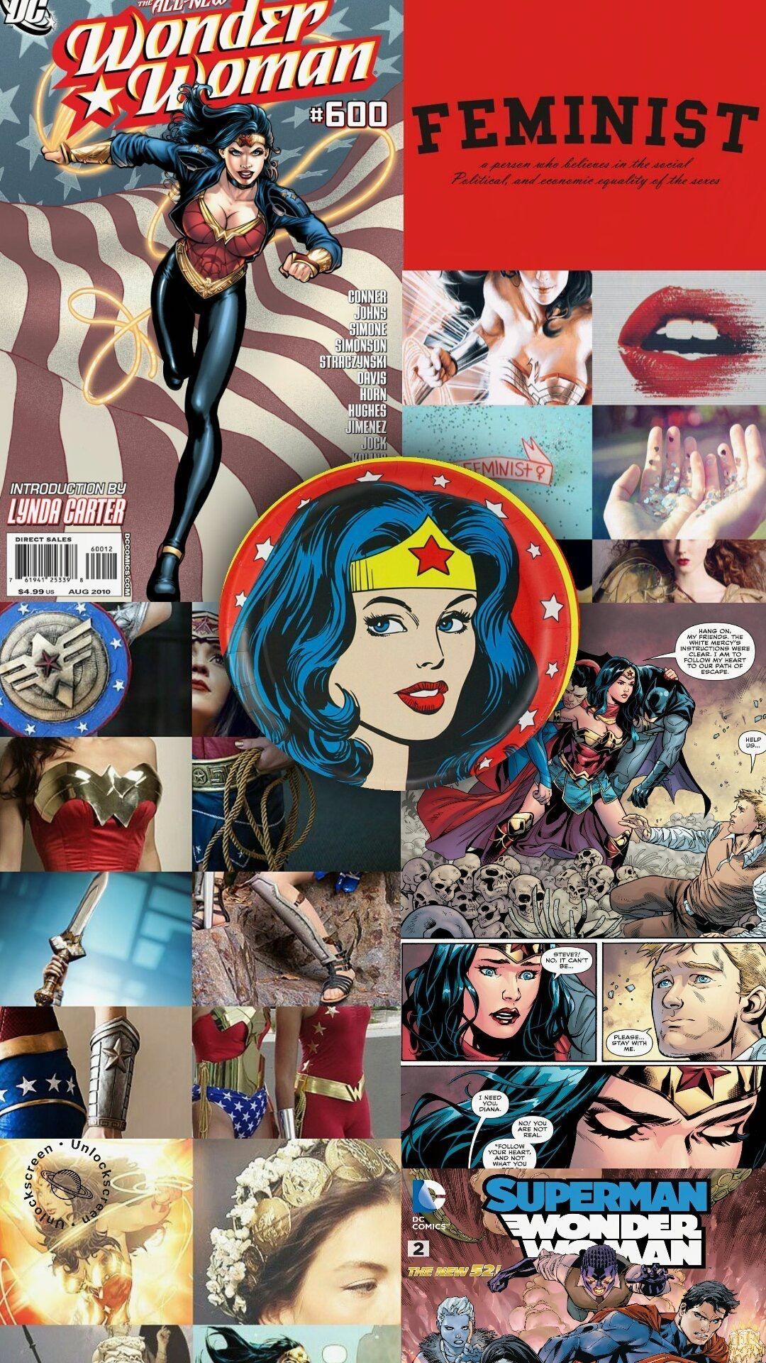 1080x1920 Wonder Woman. Wonder woman, Super herói, Vilãs