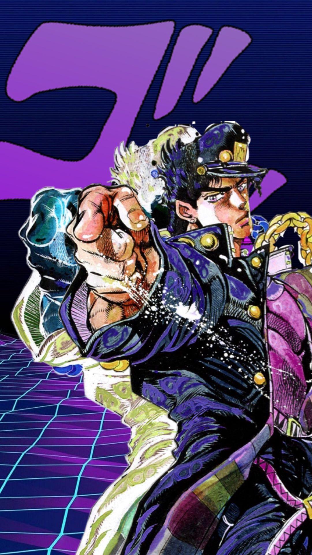 1081x1920 JJBA Aesthetic Image and Wallpaper