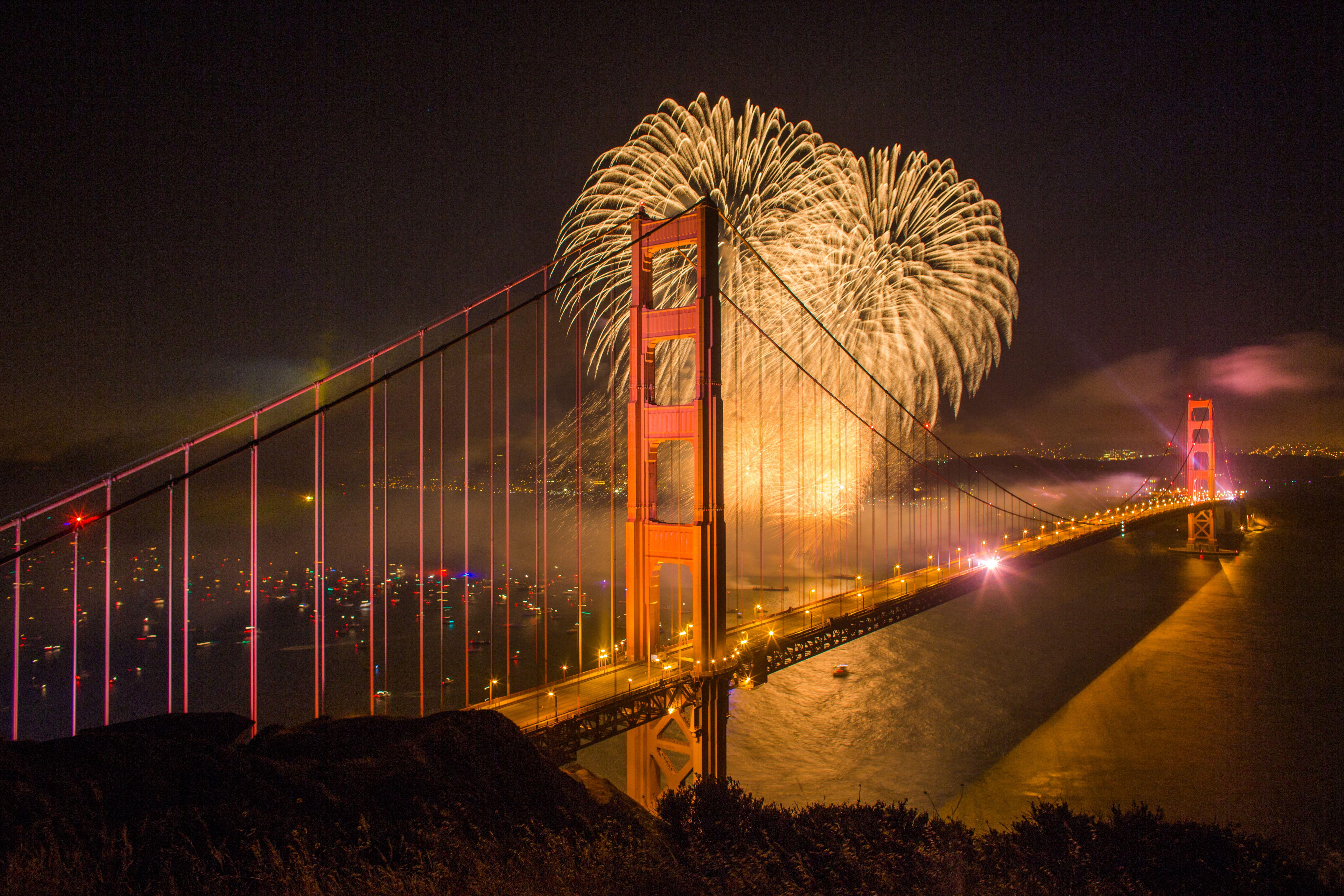 5760x3840 Golden Gate Bridge US 5k HD Wallpaper