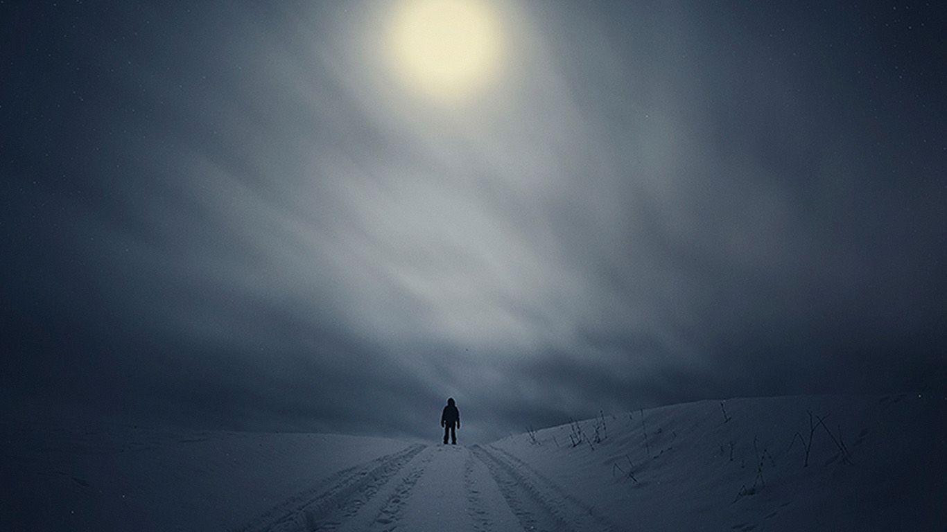 1366x768 Desktop Wallpaper Laptop Mac Macbook Air Nr79 Dark Day Snow Nature