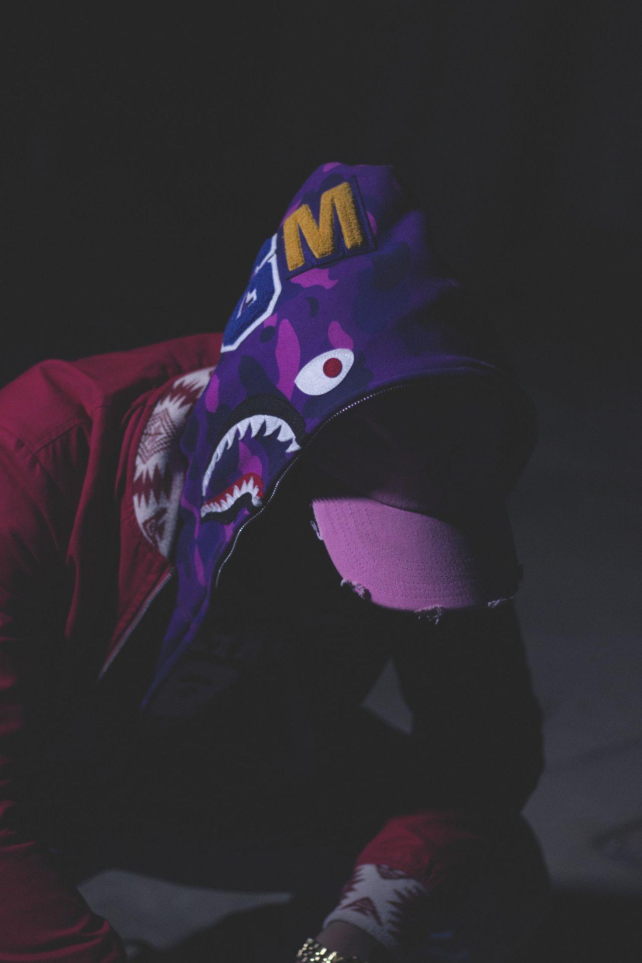 1280x1920 Bape Hoodie Wallpaper