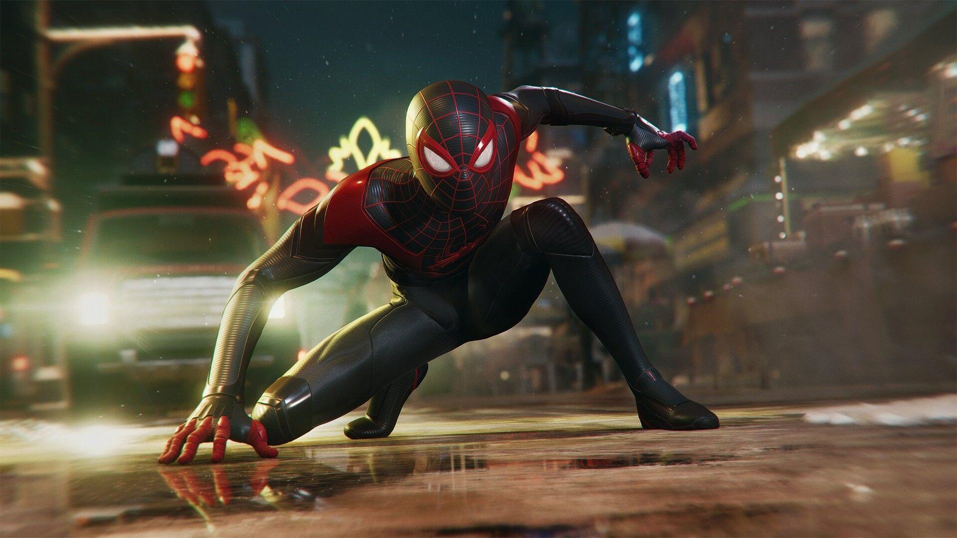 1920x1080 Miles Morales PS5 Wallpaper