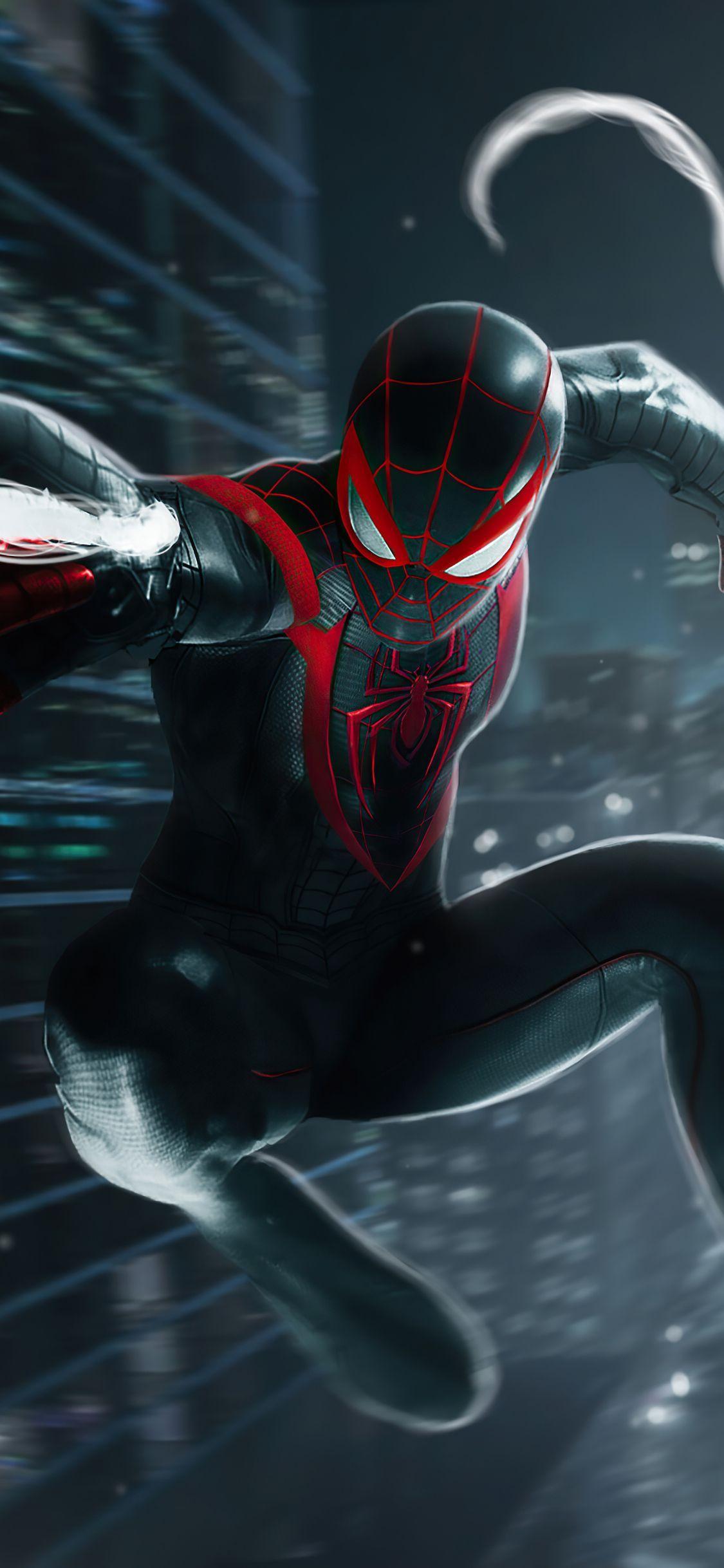 1125x2436 Spider Man Ps5 Wallpaper