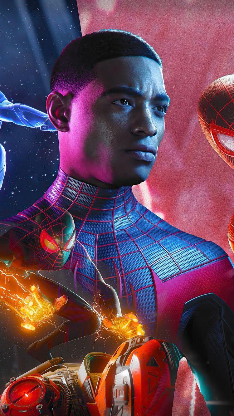 750x1333 Miles Morales (PS5) ideas. miles morales, miles morales spiderman, marvel spiderman