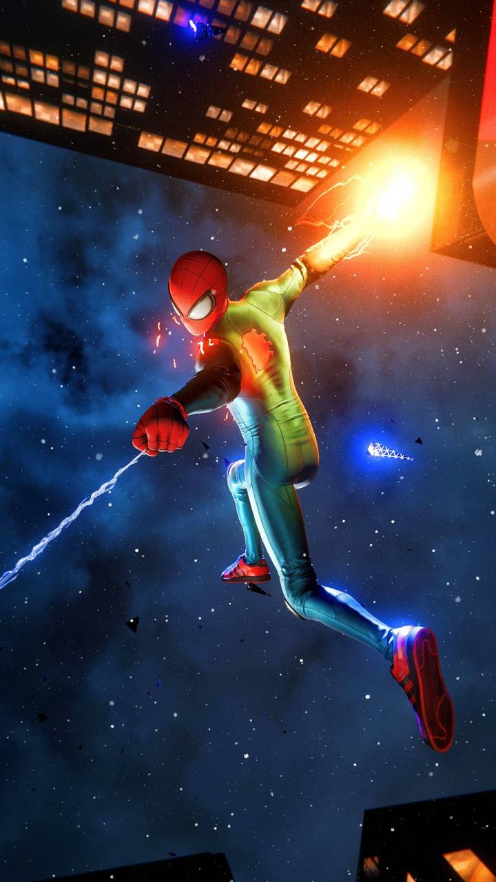 720x1280 Miles Morales ps5 wallpaper