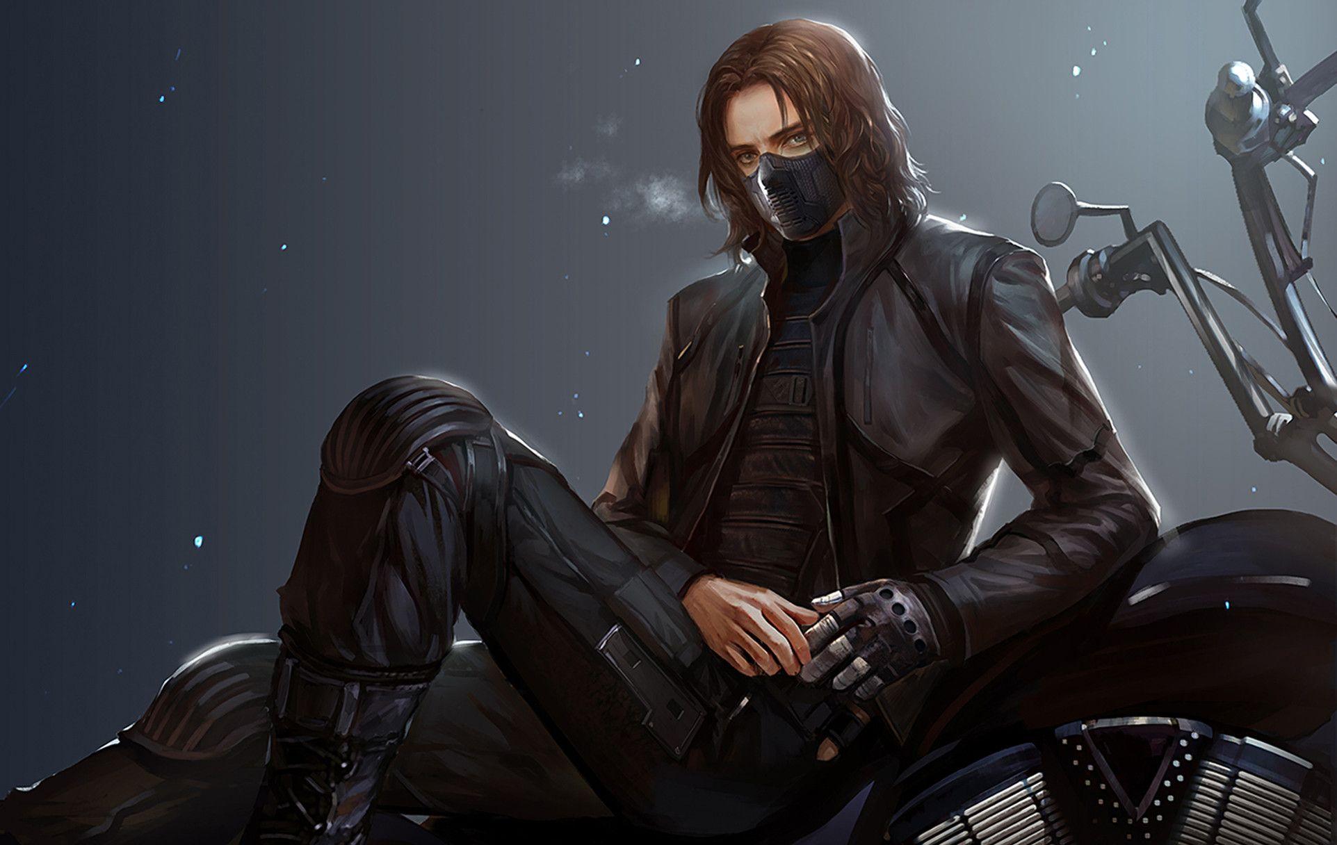 1923x1216 Data Src Bucky Wallpaper For iPhone 5s Barnes Winter Soldier Fanart HD Wallpaper