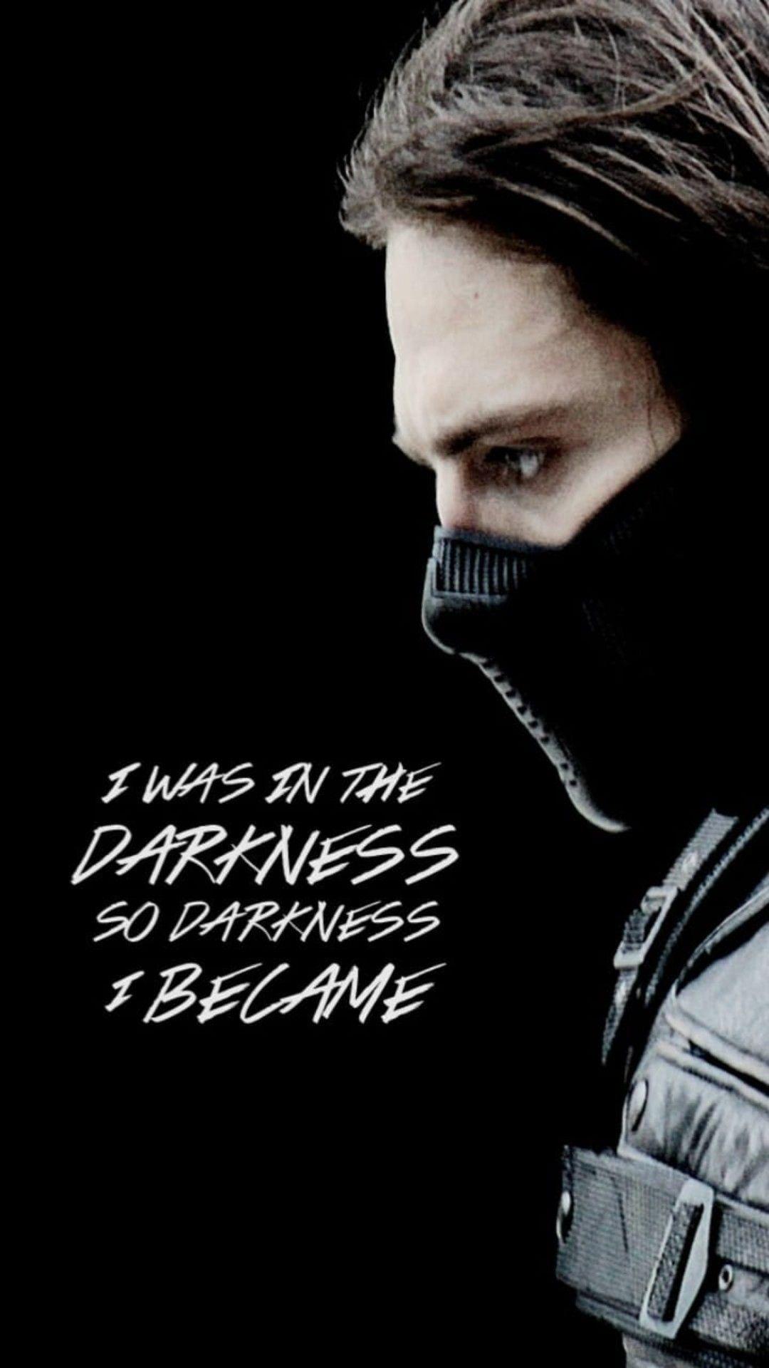 1080x1920 Winter Soldier Minimalist Wallpaper
