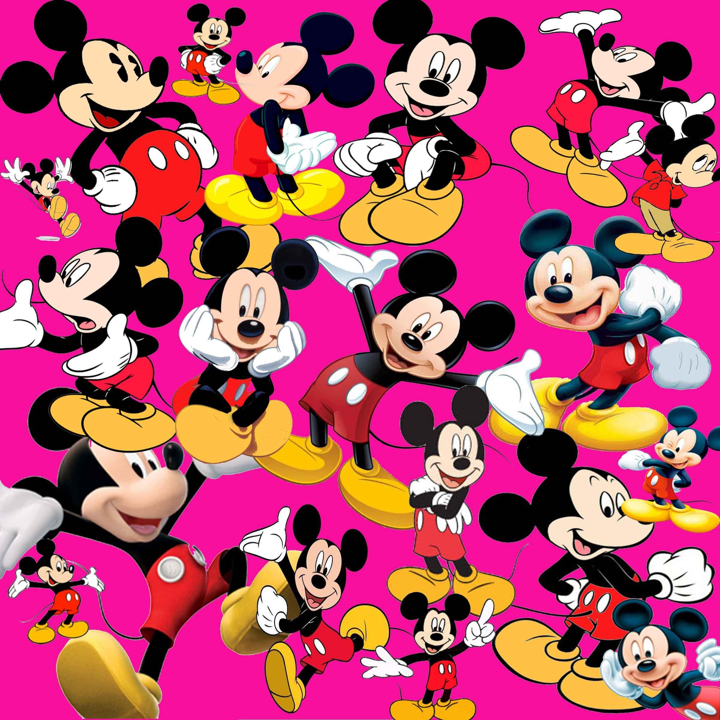 2400x2400 Hình nền Disney Mickey Mouse dễ thương (Trang 1)