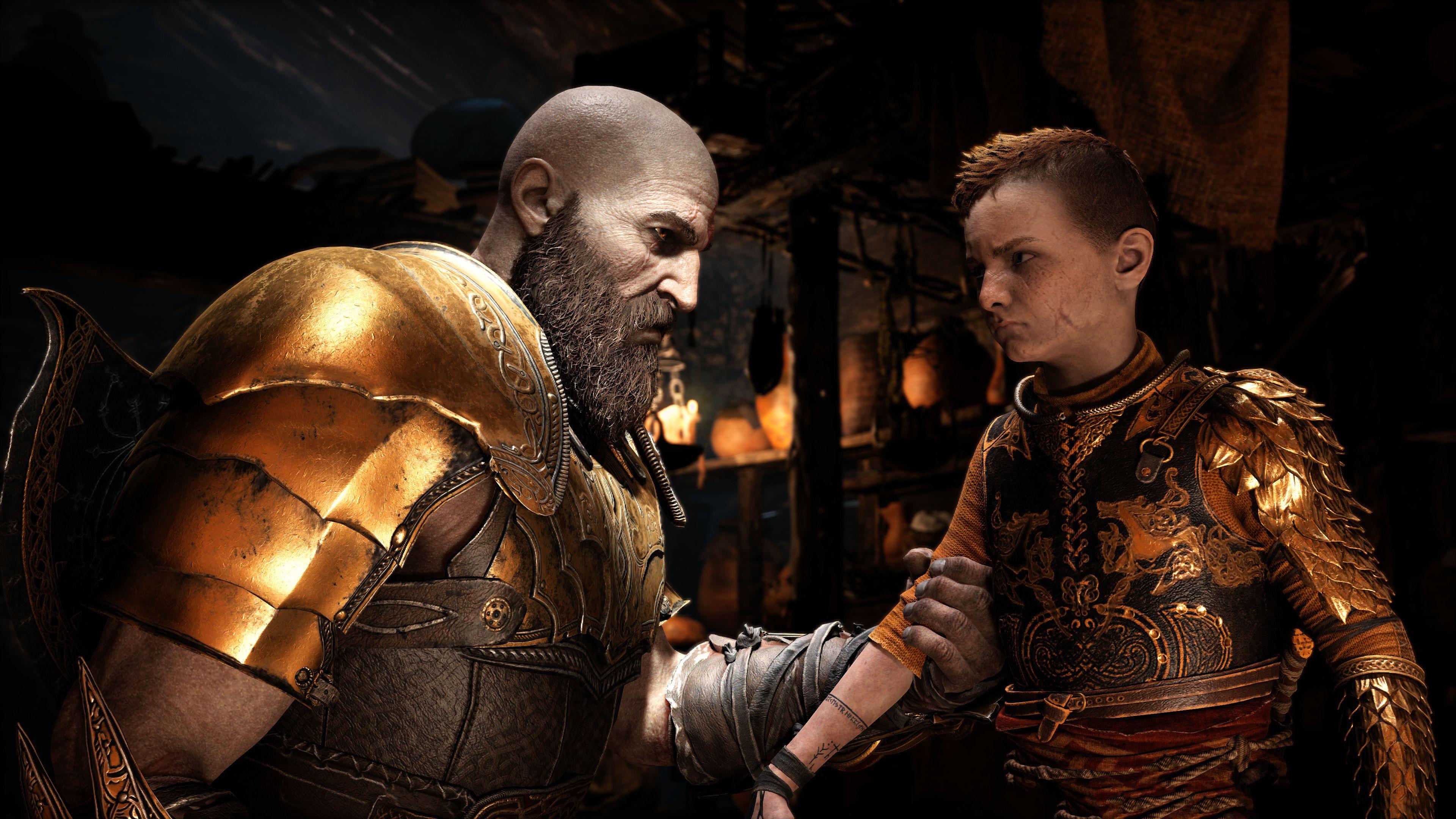 3840x2160 Wallpaper 4k 4k God Of War 4 Kratos And Atreus 4k Wallpaper, Games Wallpaper, God Of War 4 Wallpaper, God Of War Wallpaper, Hd Wallpaper, Kratos Wallpaper, Ps Games Wallpaper