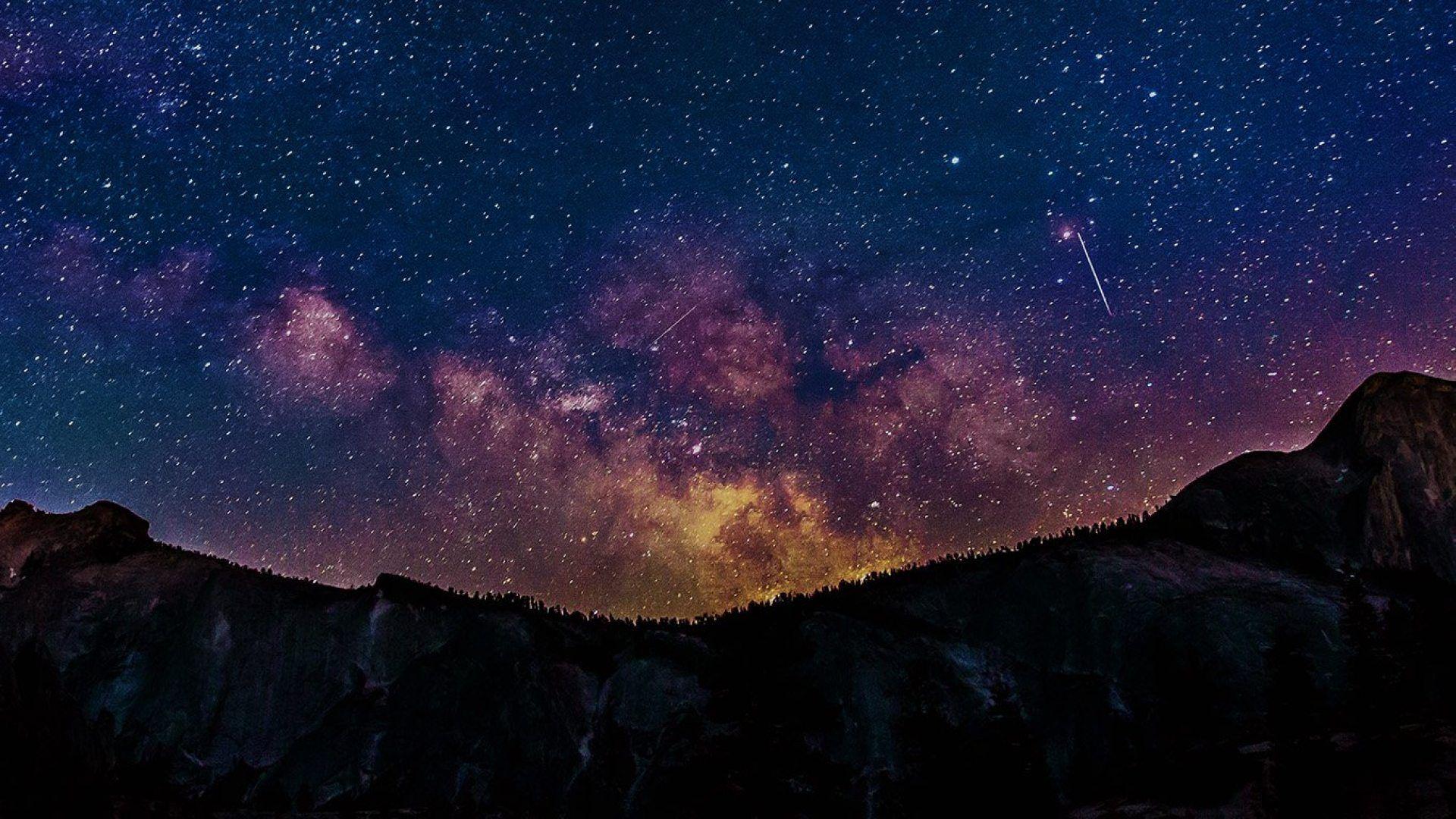 1920x1080 Desktop Wallpaper Laptop Mac Macbook Air Ni99 Aurora Star Night Sky