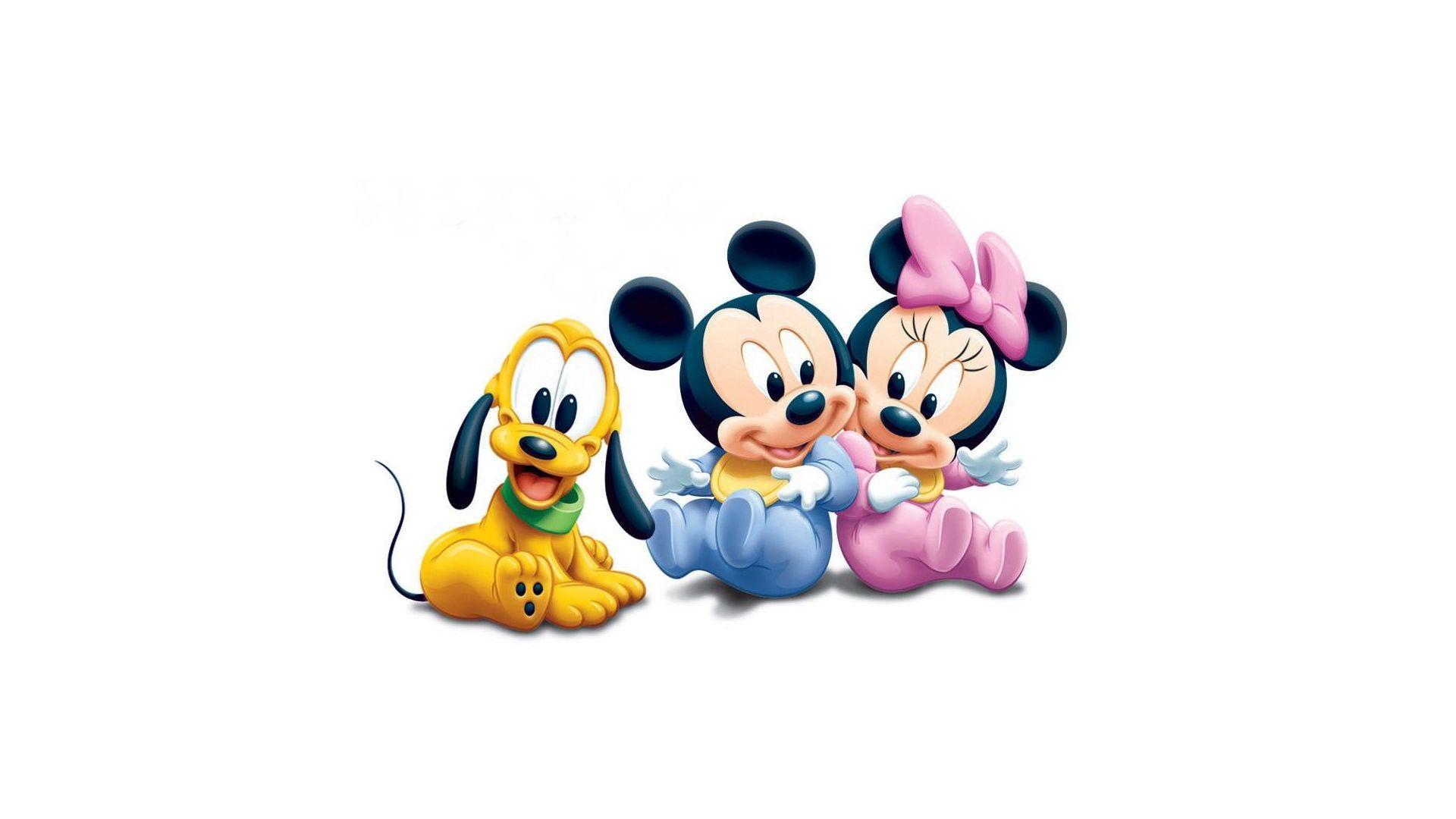 1920x1080 Disney Cartoon Baby Mickey And Minnie Mouse Wallpaper - Nhân vật hoạt hình Disney dễ thương - Tải xuống hình nền & hình nền HD