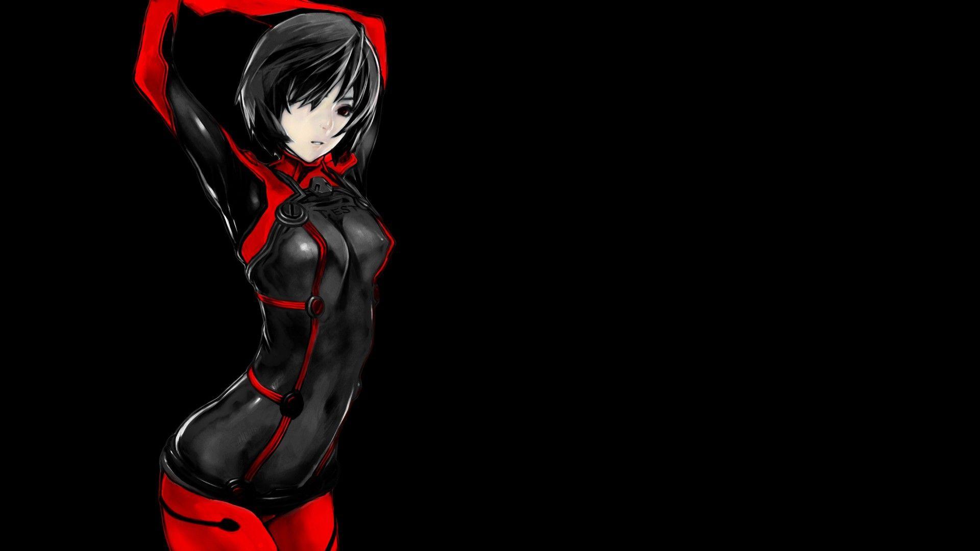 1920x1080 Anime Wallpaper Black And Red