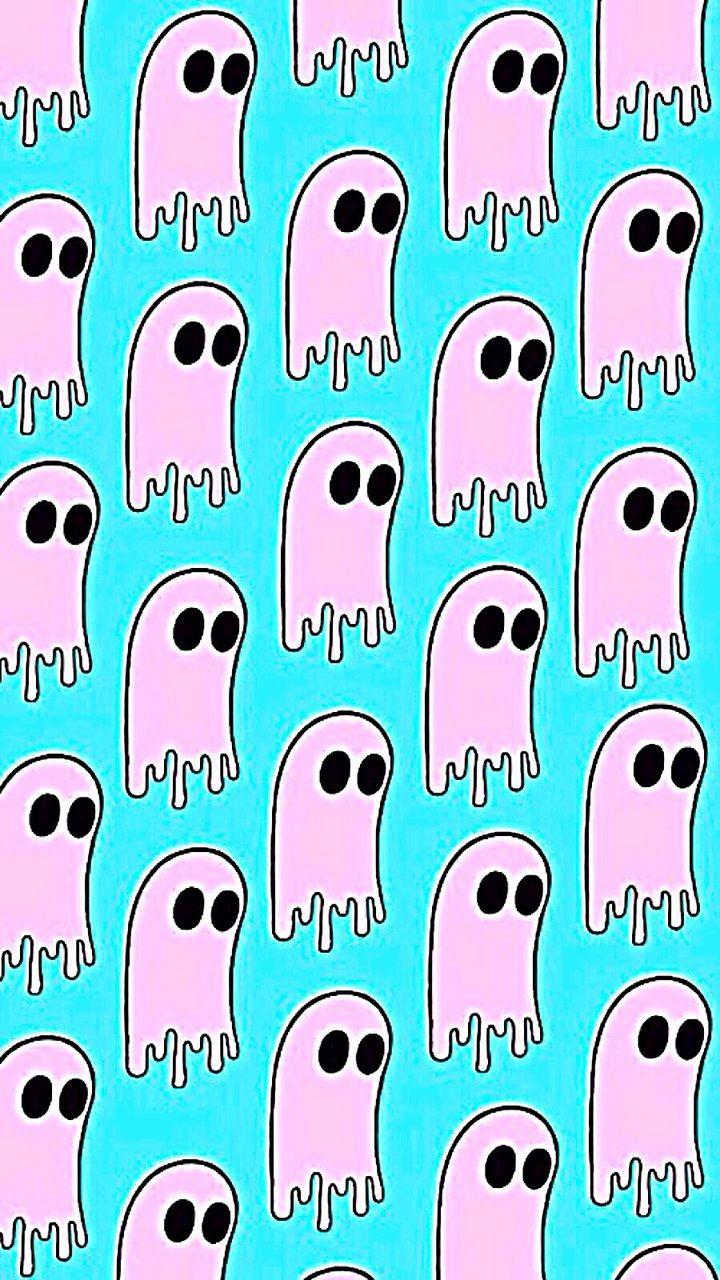 Pink Ghost Wallpapers - Top Free Pink Ghost Backgrounds - WallpaperAccess