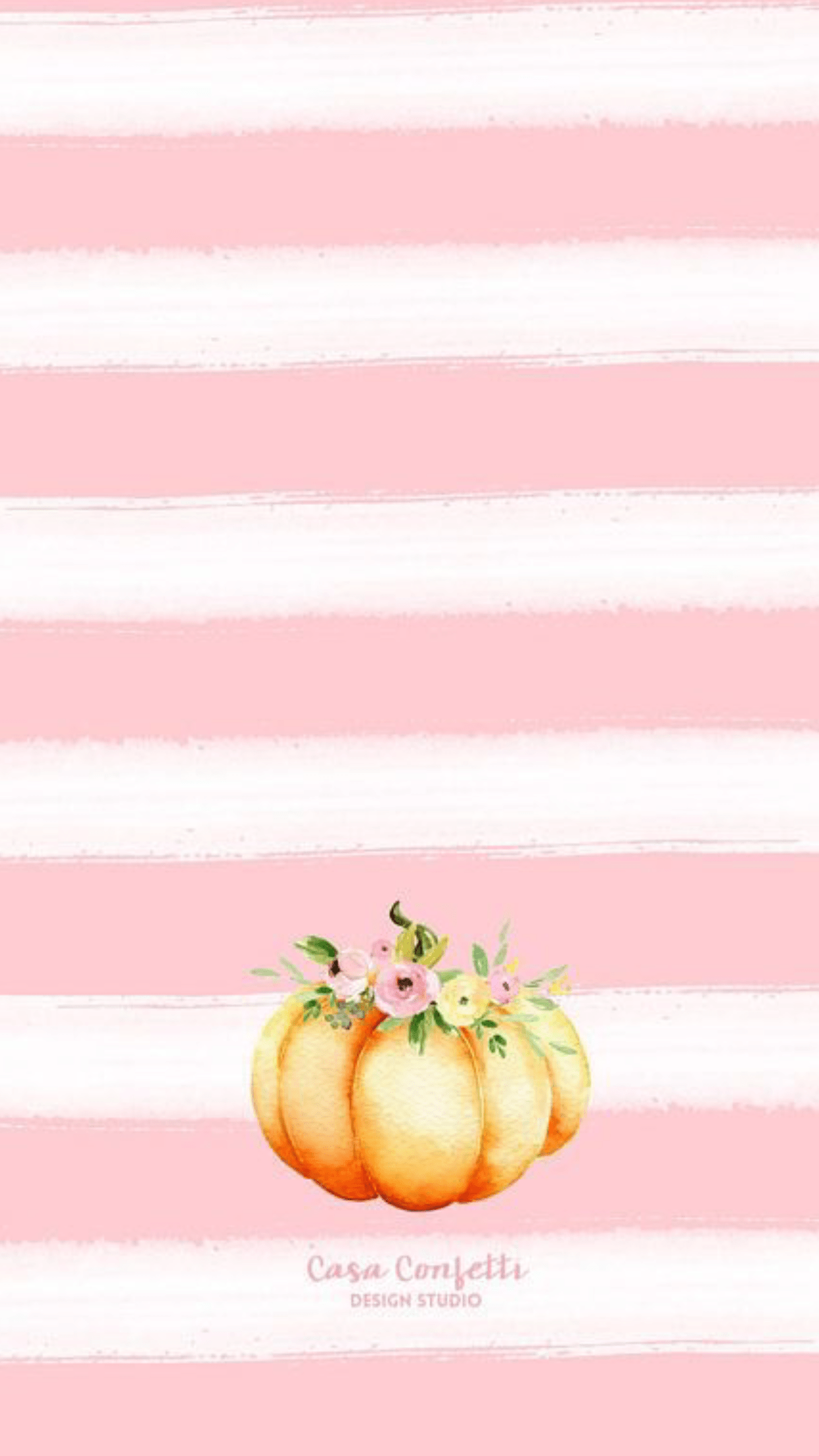 Download Celebrate Fall with a Pink Pumpkin Wallpaper  Wallpaperscom