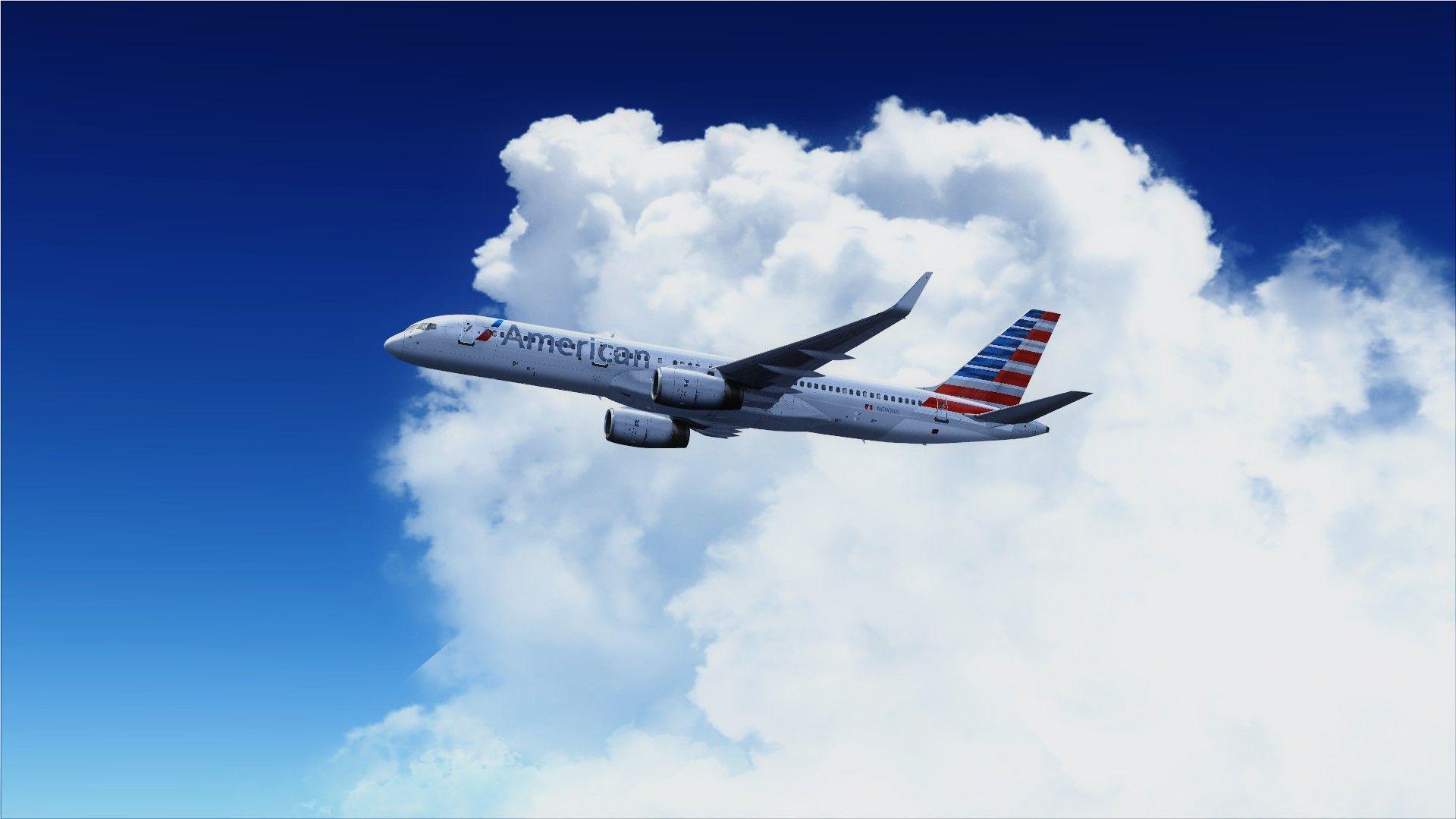 1920x1080 American Airlines HD Wallpaper