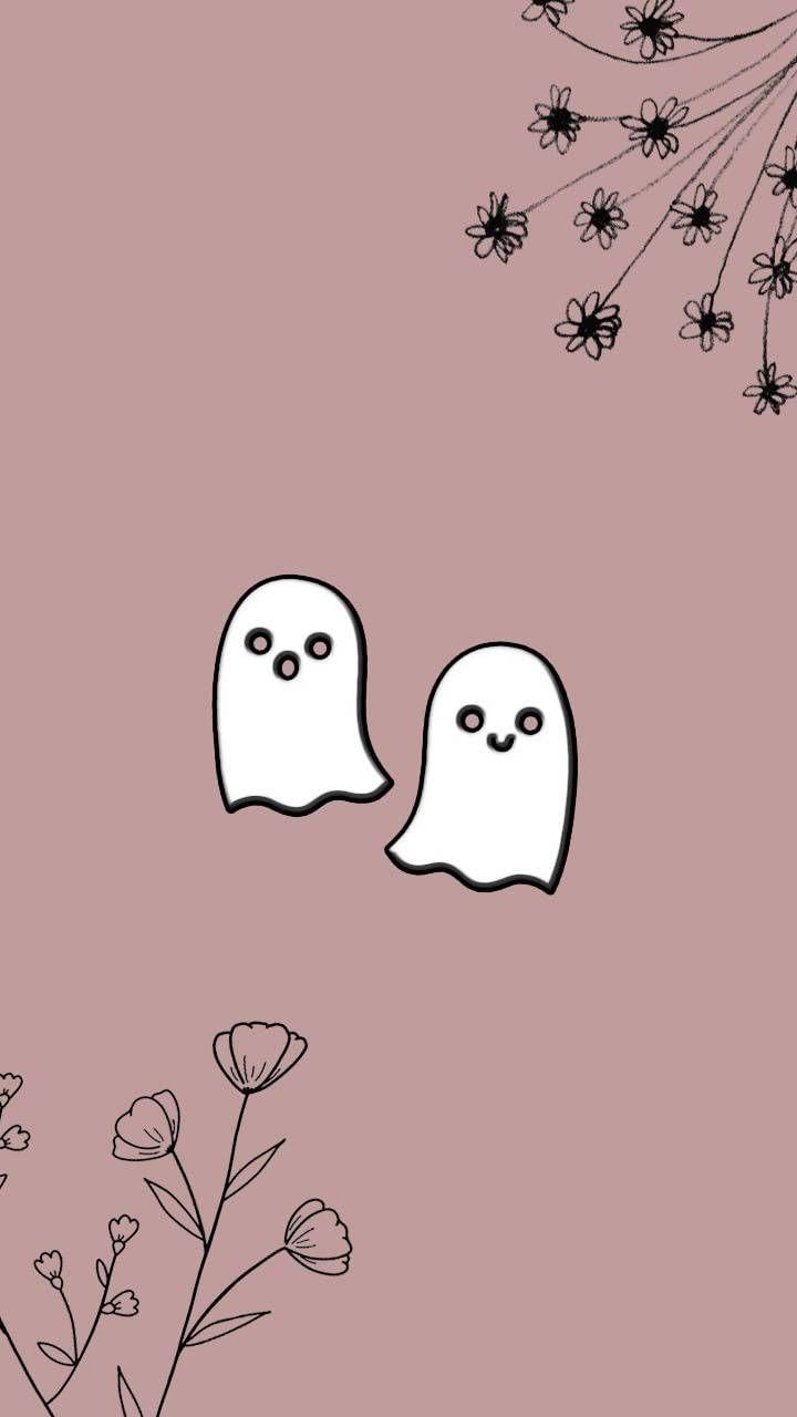 Pink Ghost Wallpapers - Top Free Pink Ghost Backgrounds - WallpaperAccess