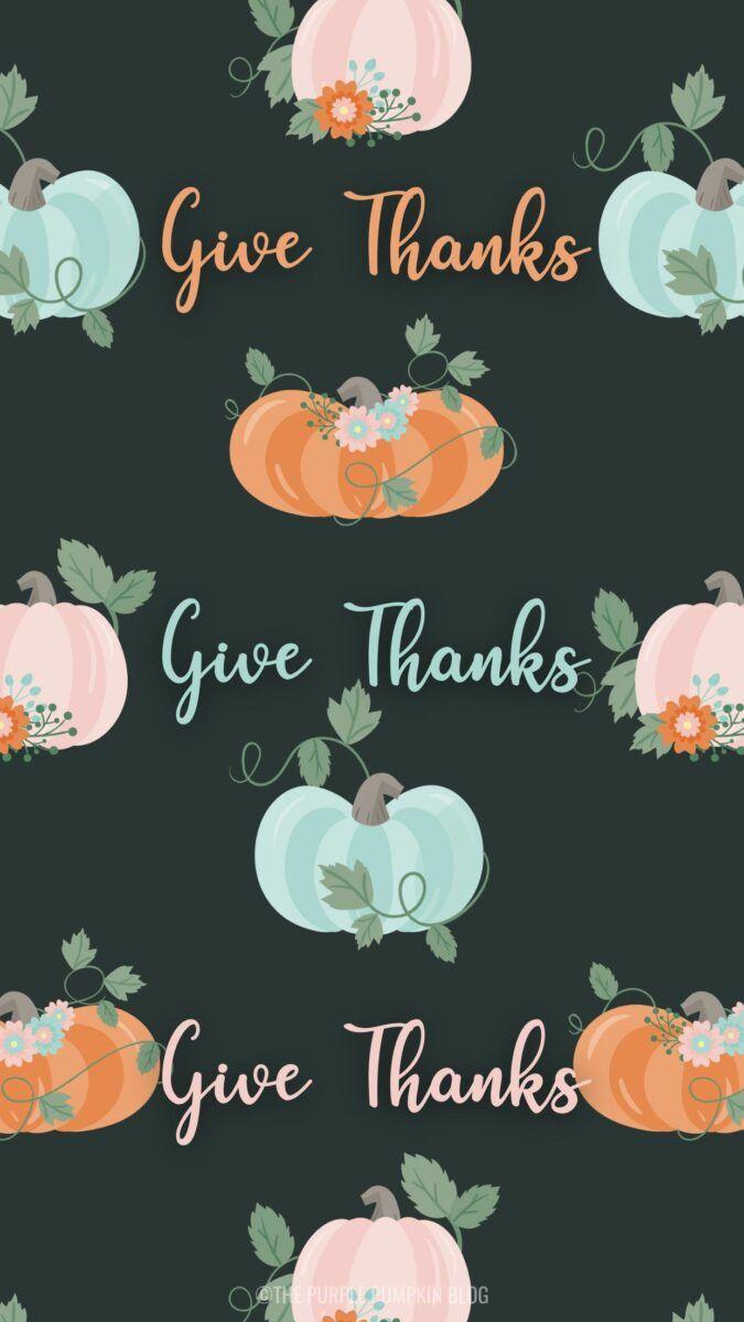 675x1200 Thanksgiving Wallpaper to Download for Phones Cute Designs!