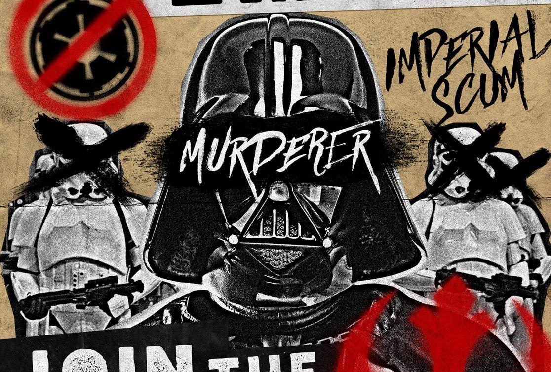 1116x754 How To Create a Grungy Star Wars Propaganda Poster in Photohop