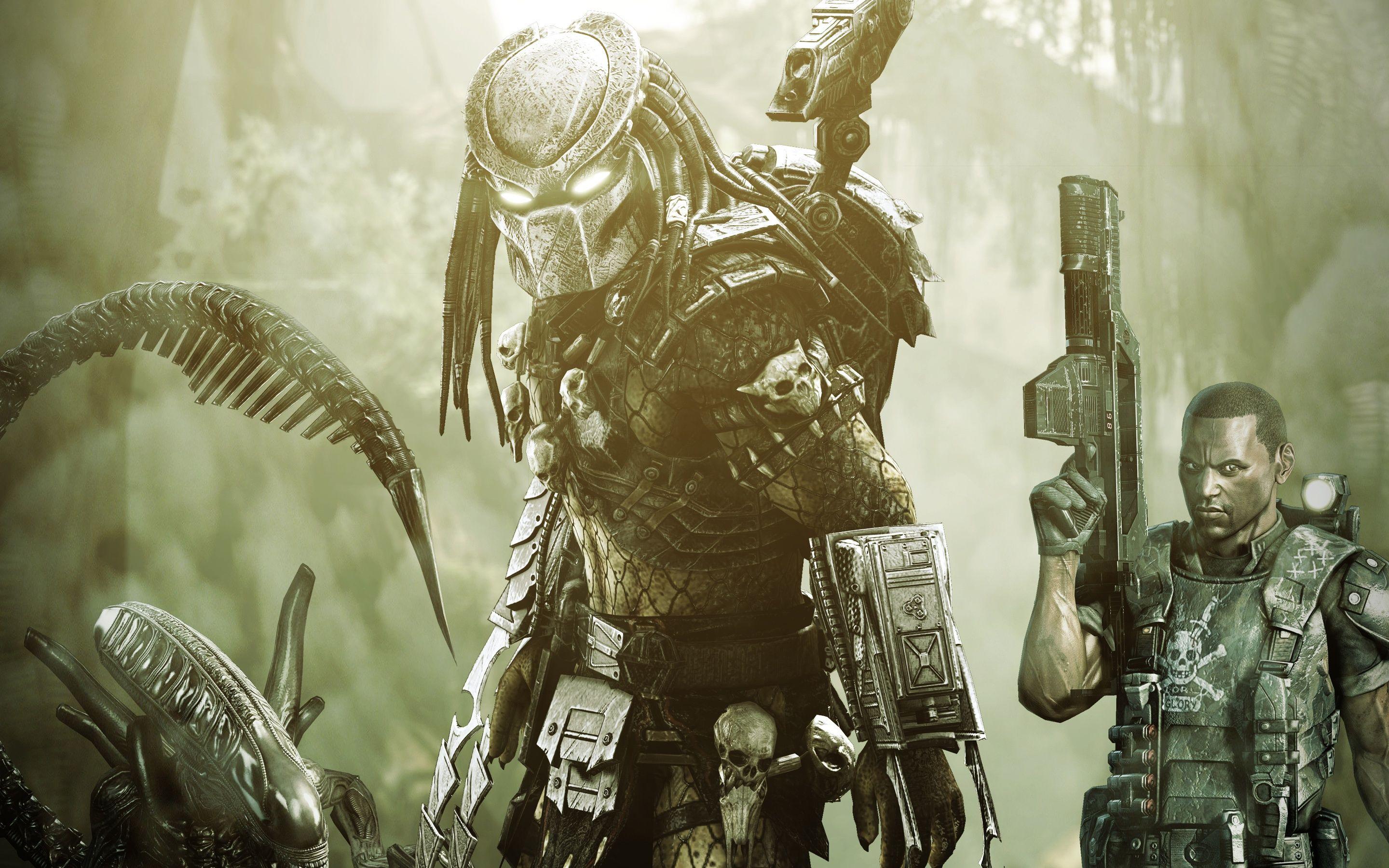 2880x1800 Aliens vs Predator Game Wallpaper in jpg format for free download